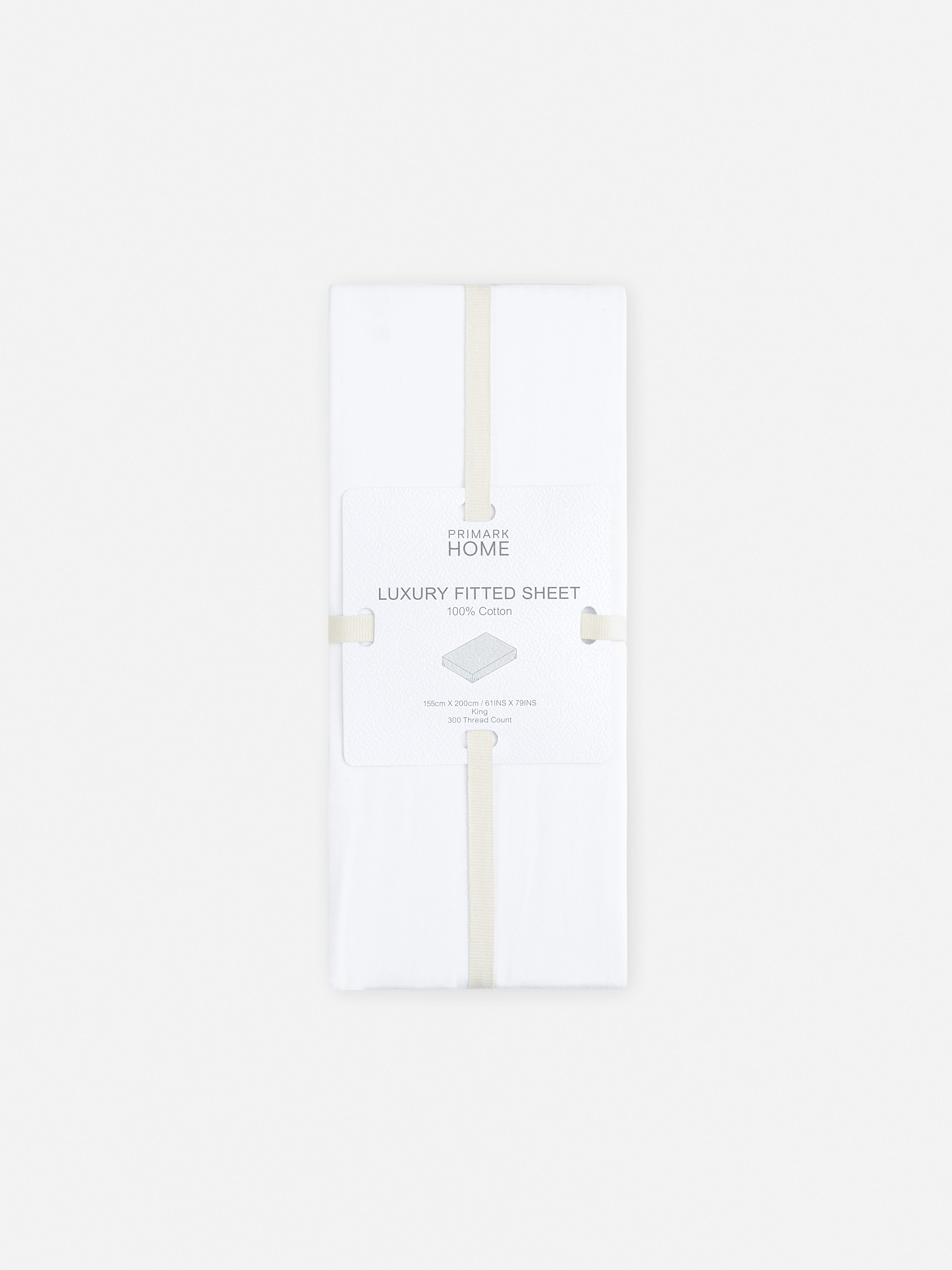 Spannbettlaken für Kingsize-Betten, Fadendichte 300