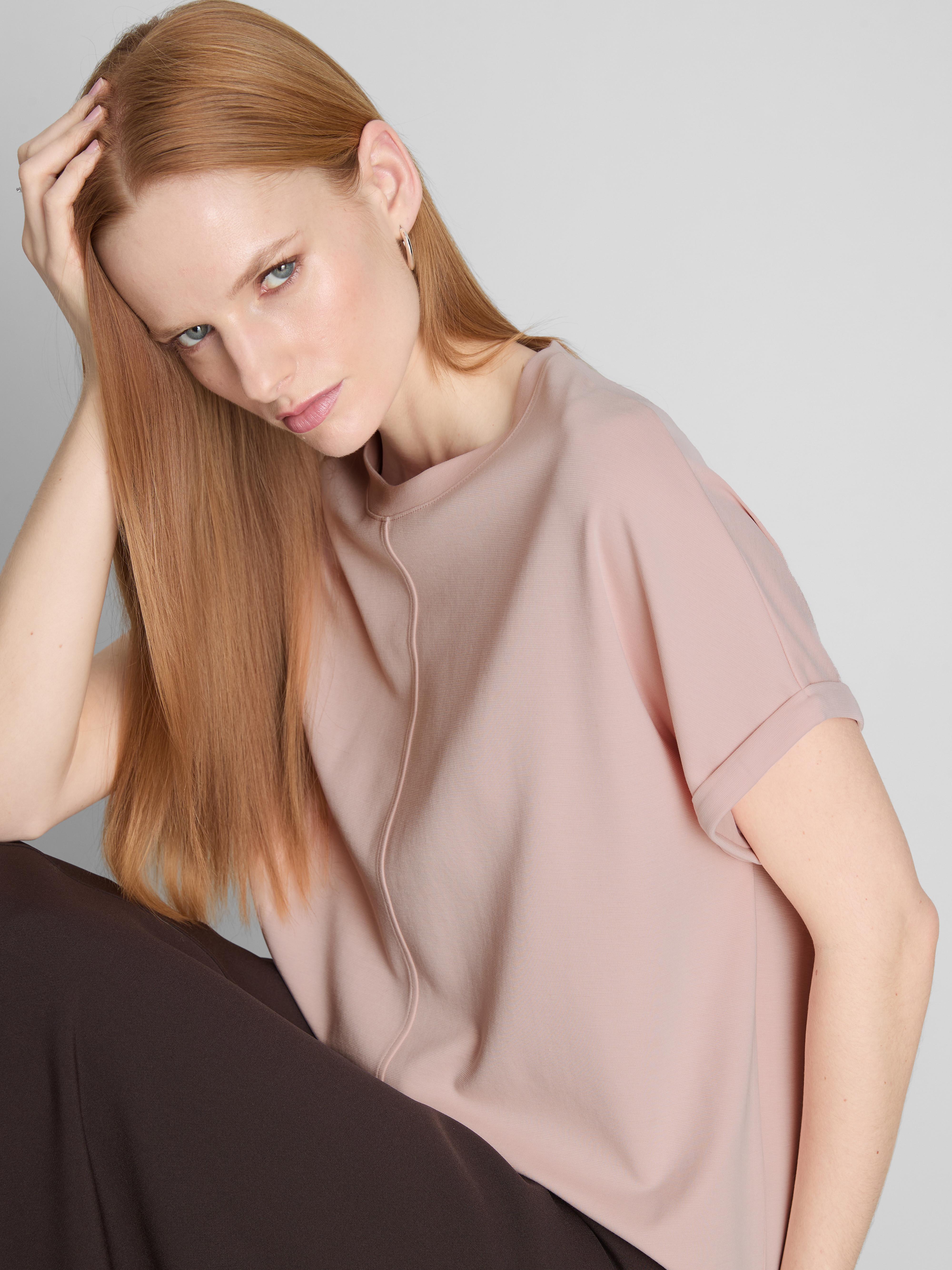 Majica z okrasnim šivom The Edit