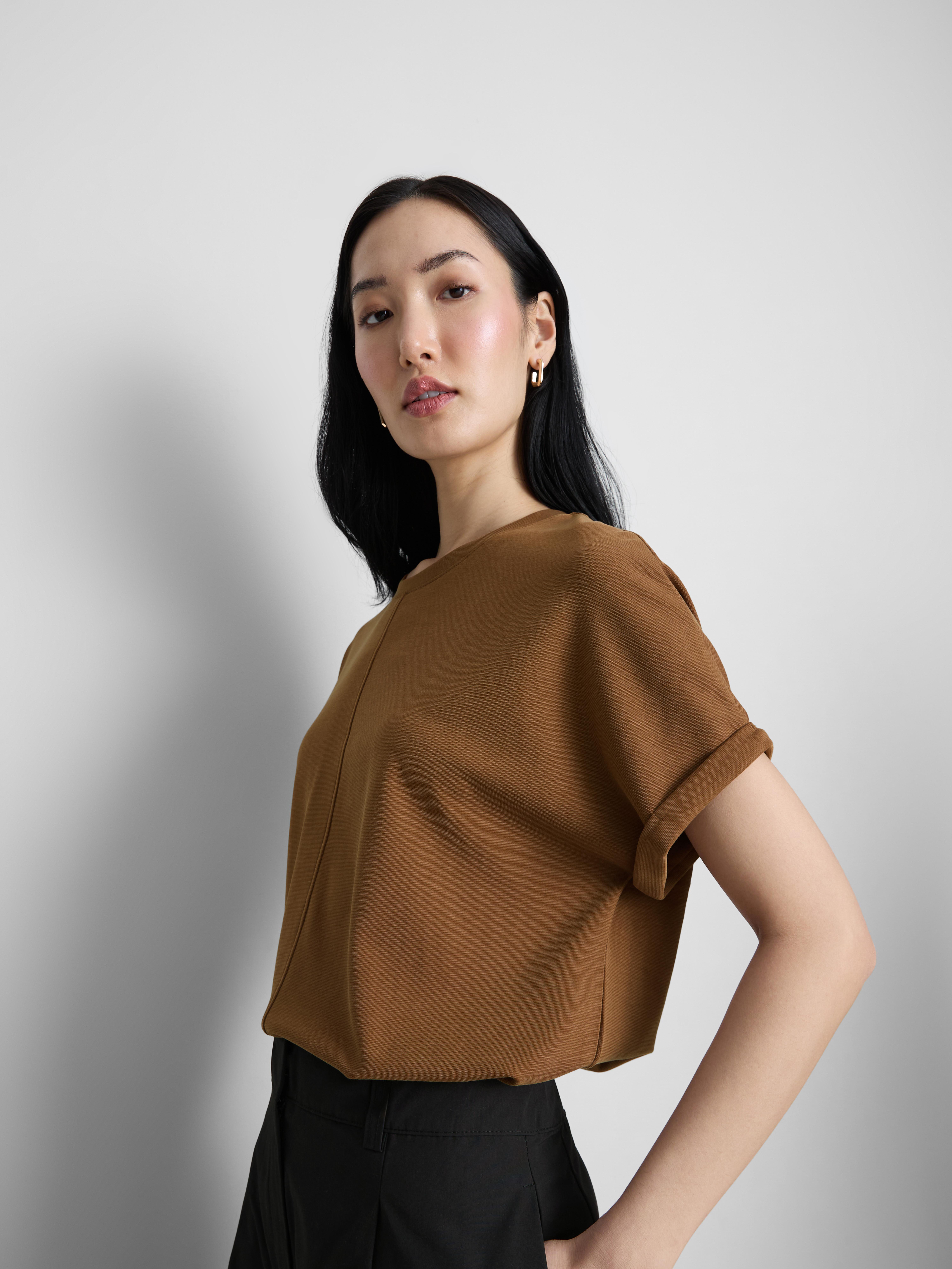 The Edit Seam Detail Tee