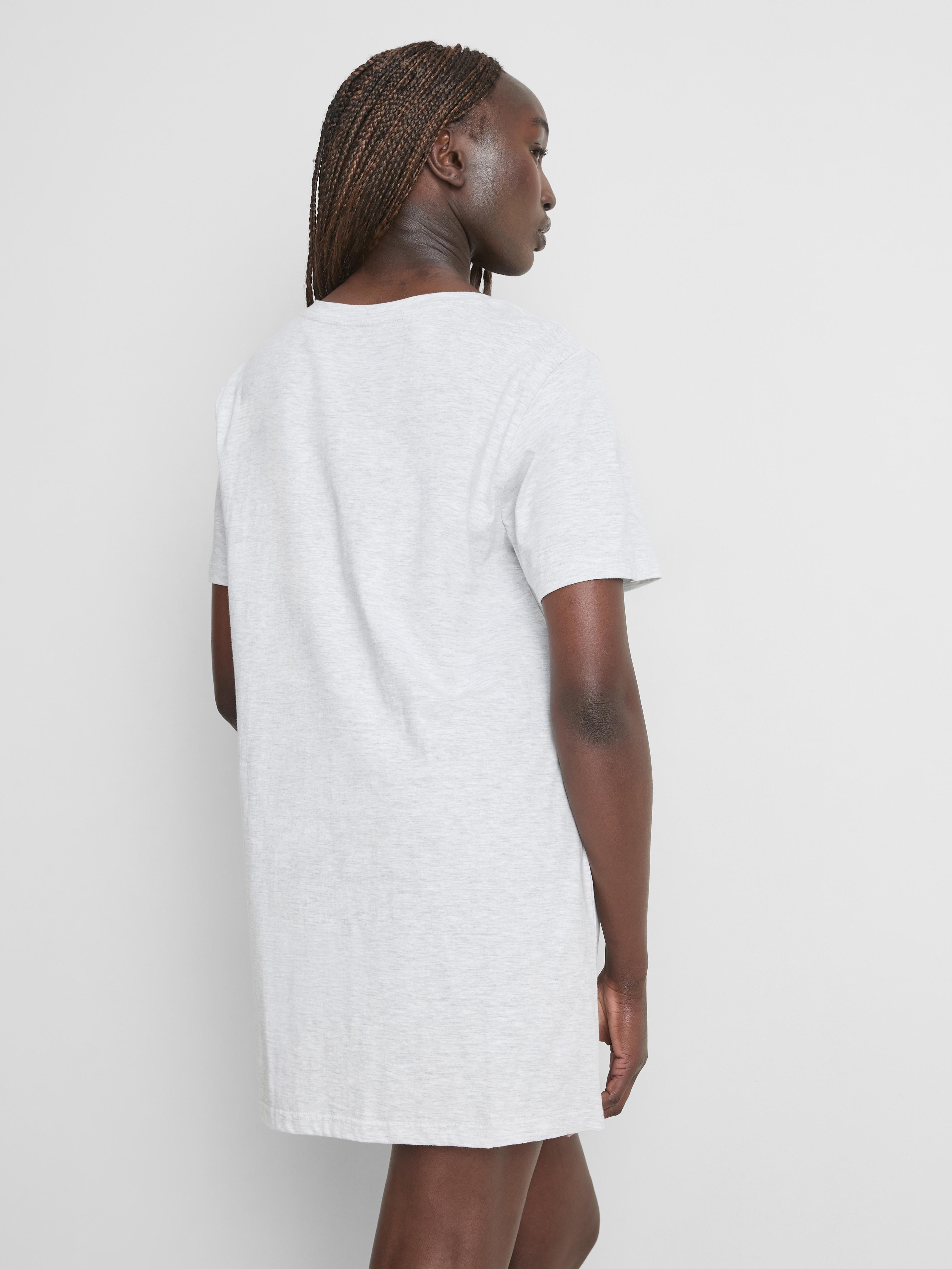 T-shirt dormir mistura algodão