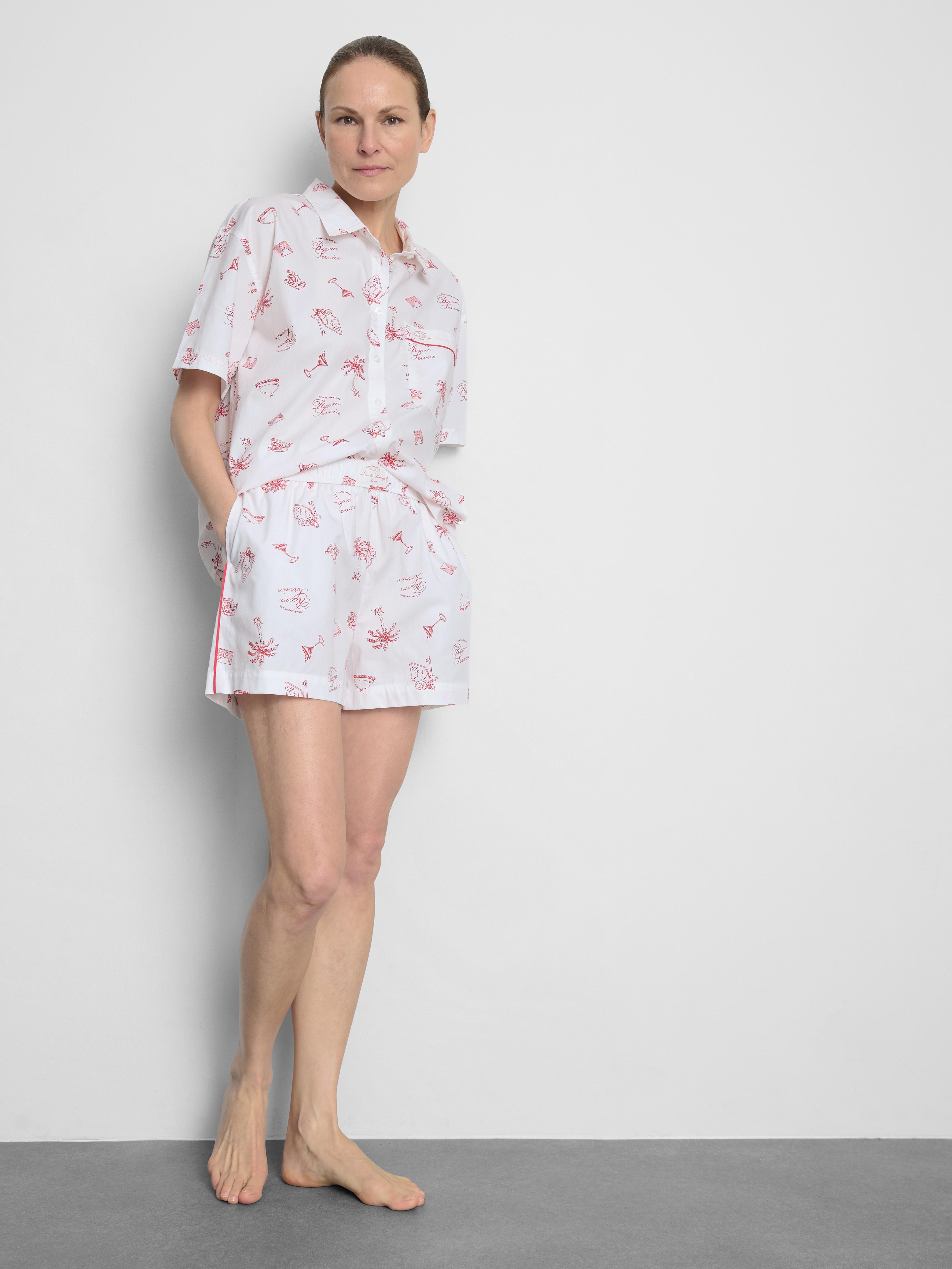 Cotton Room Service Pyjama Shorts