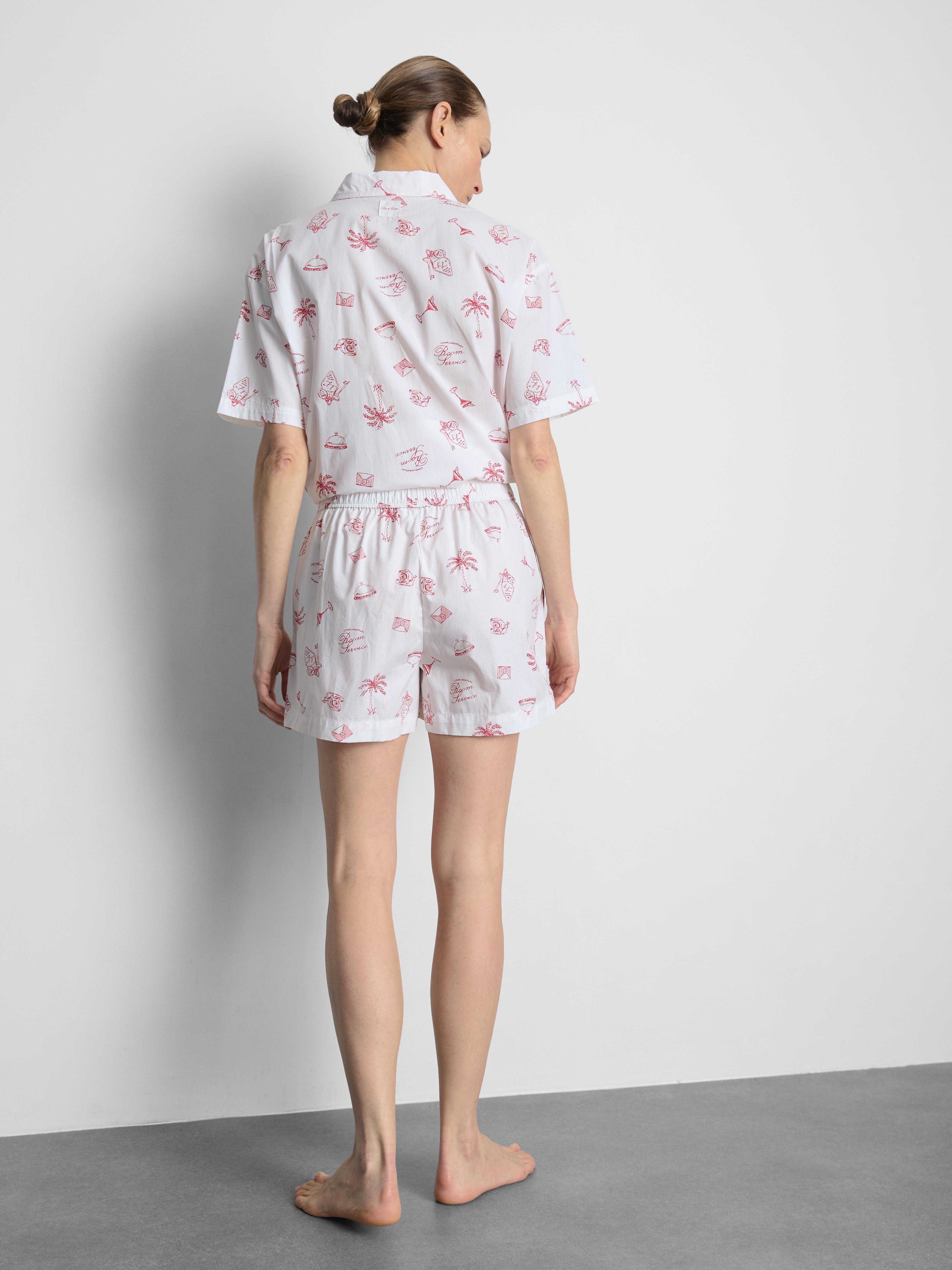 Short de pyjama en coton Room Service