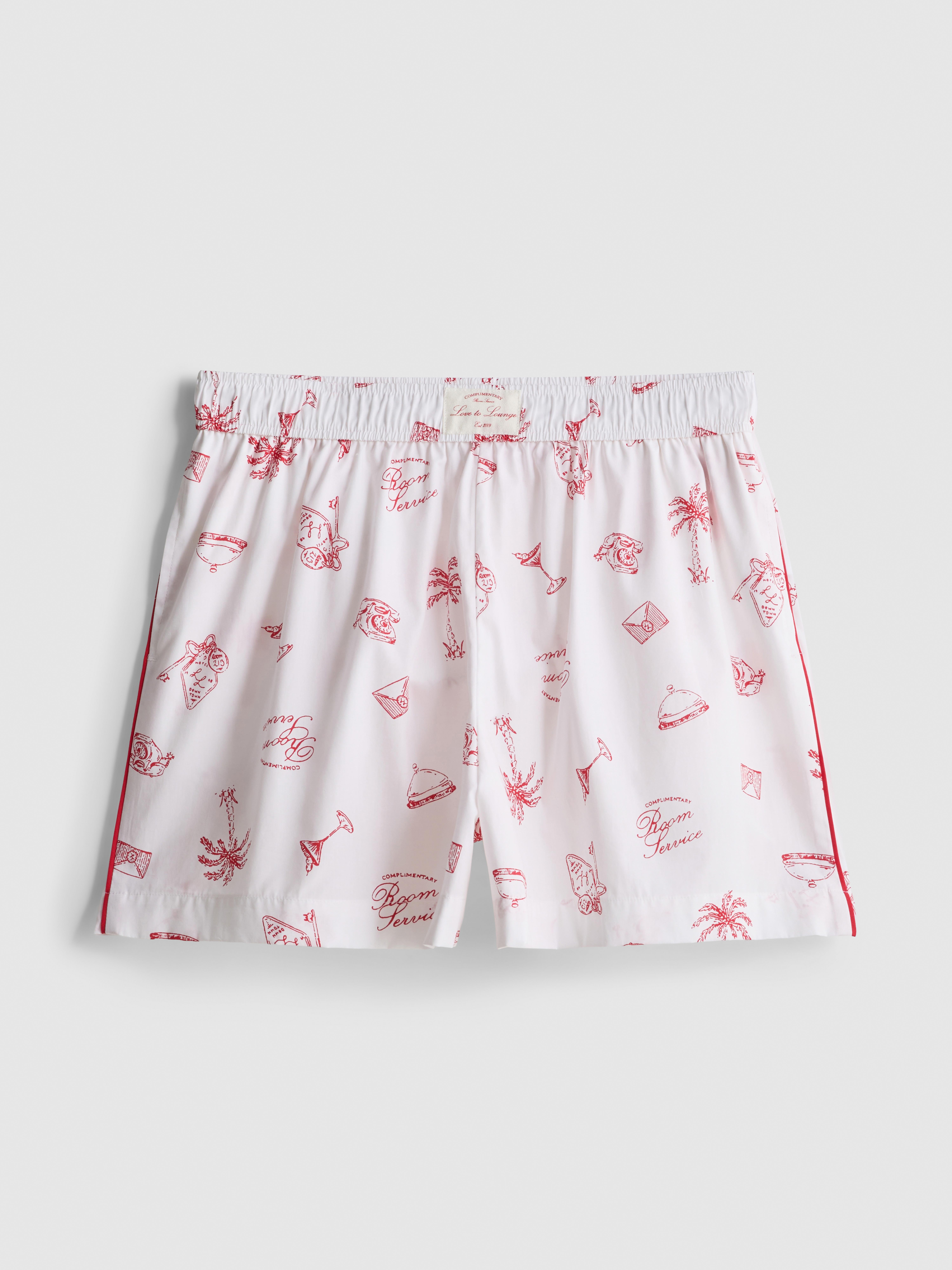 Short de pyjama en coton Room Service