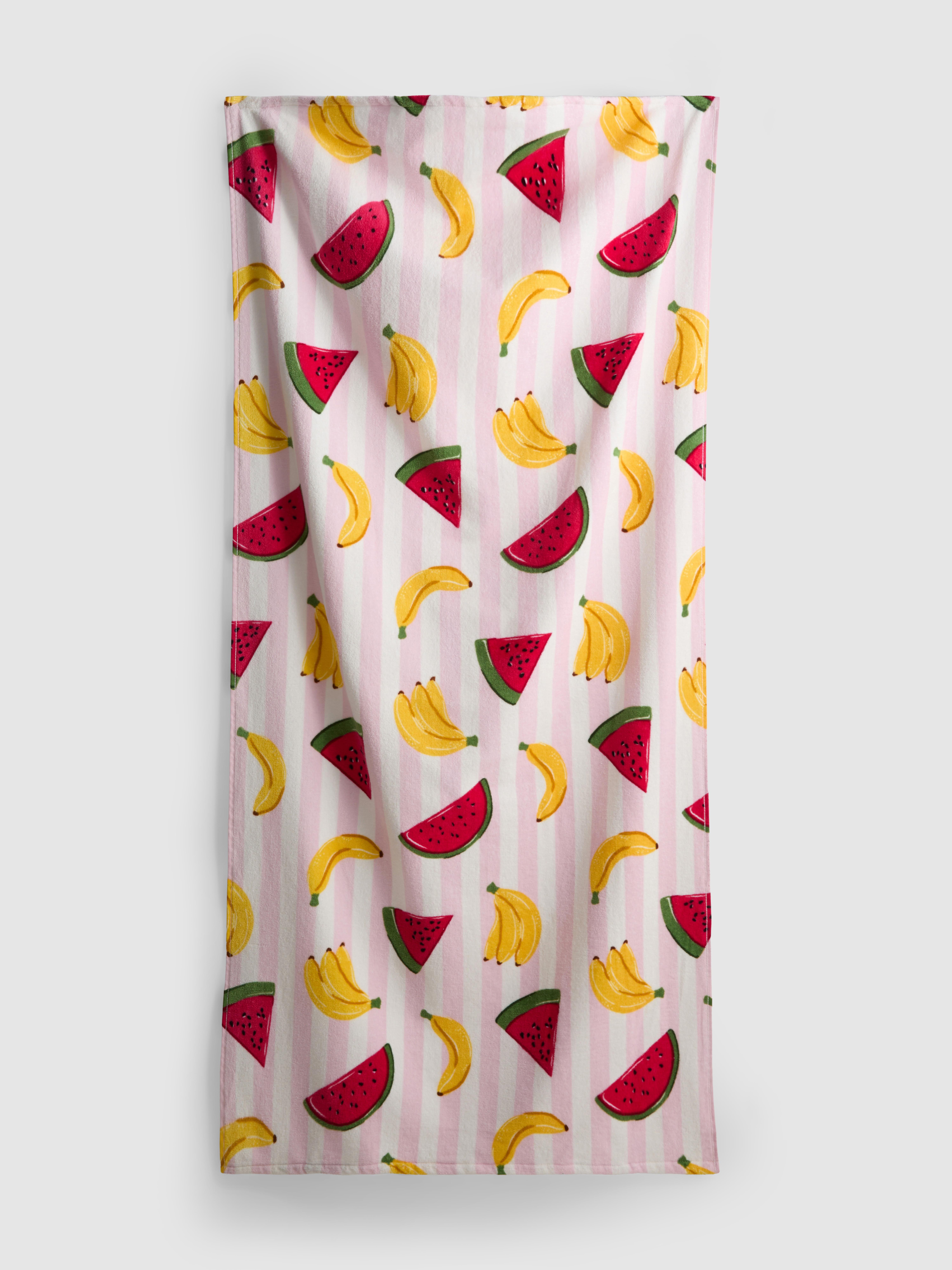 Serviette de plage imprimée