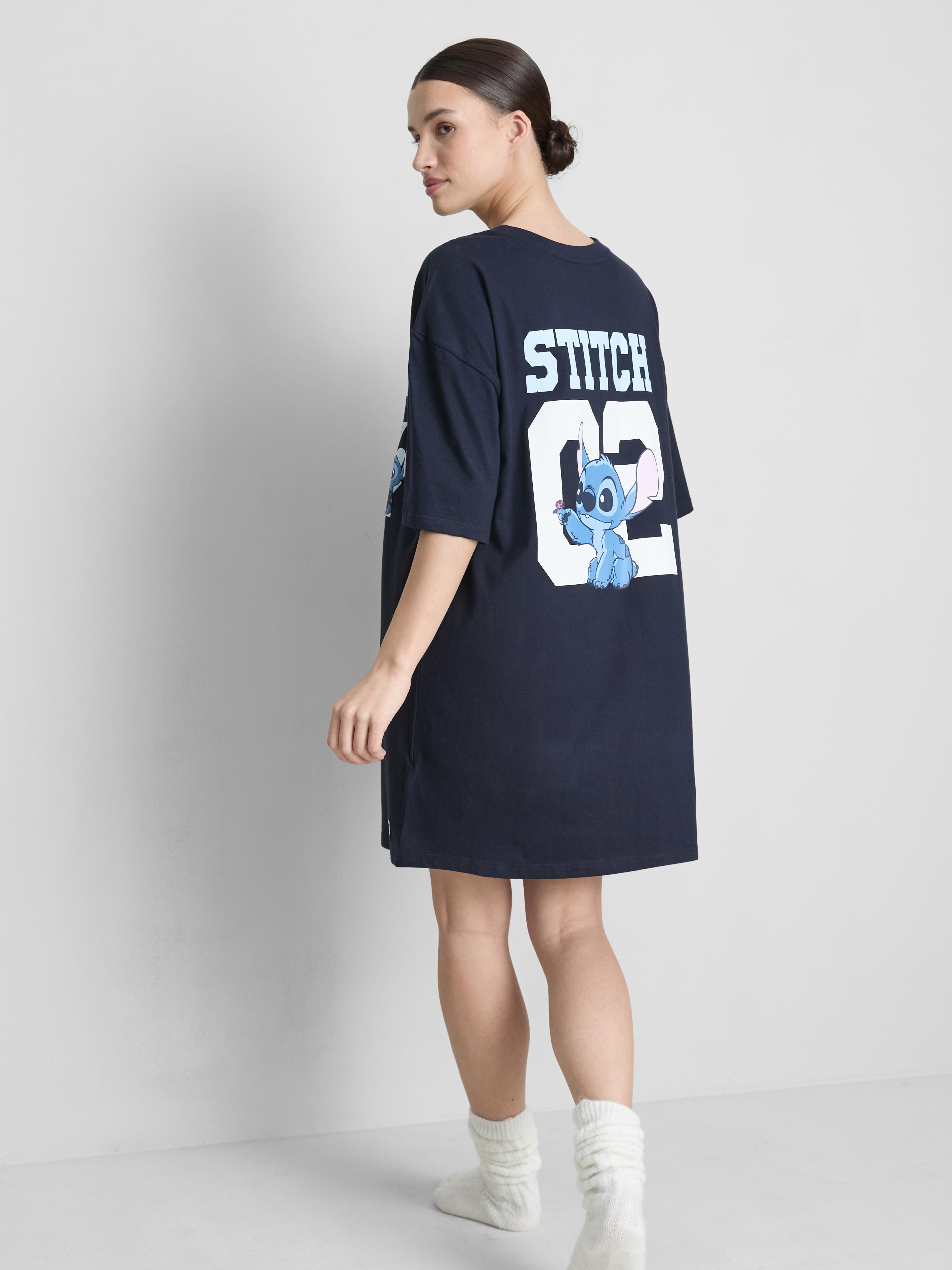 Disney's Stitch Oversized Cotton Nightshirt