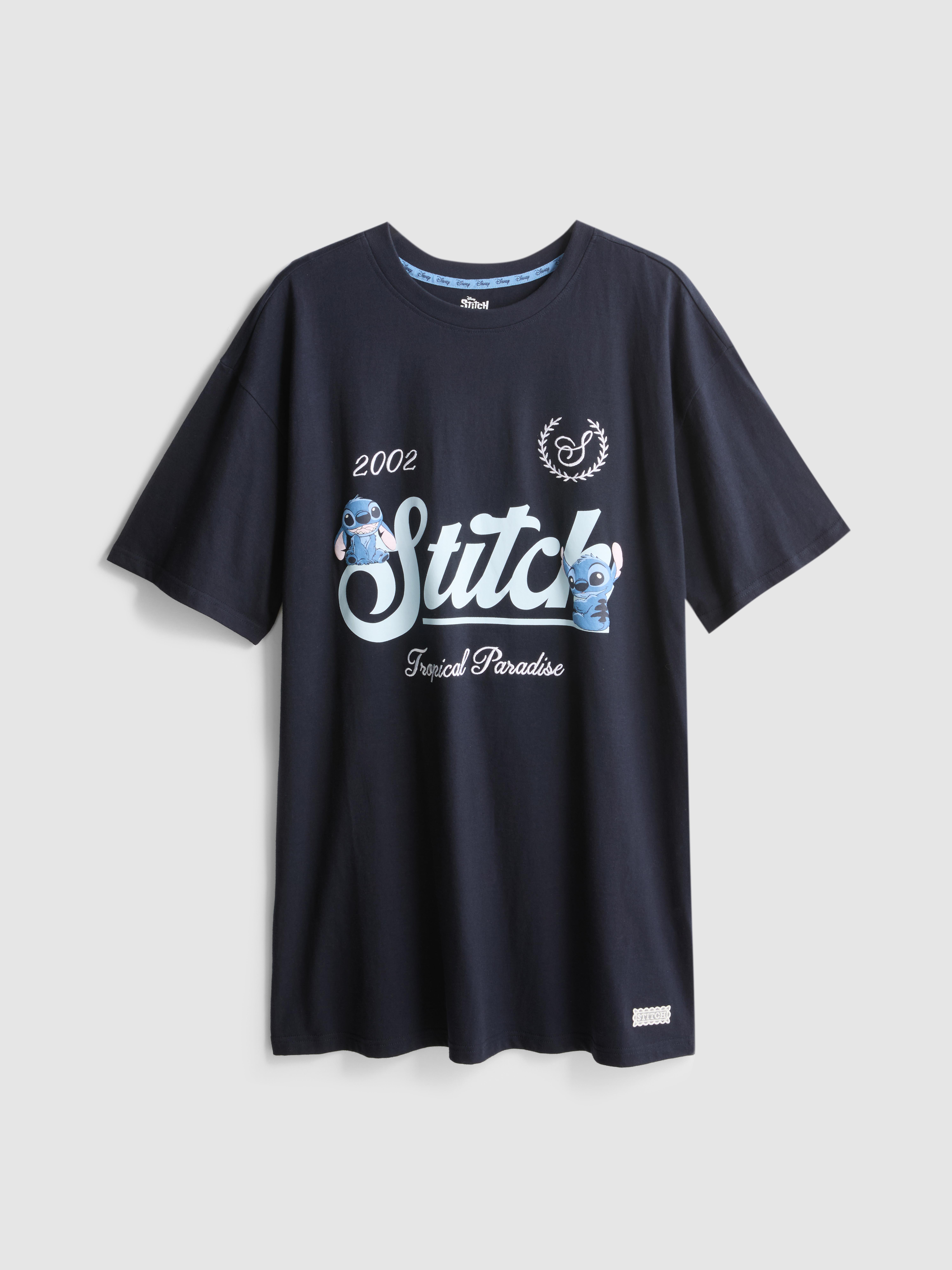 Disney's Stitch Oversized Cotton Nightshirt