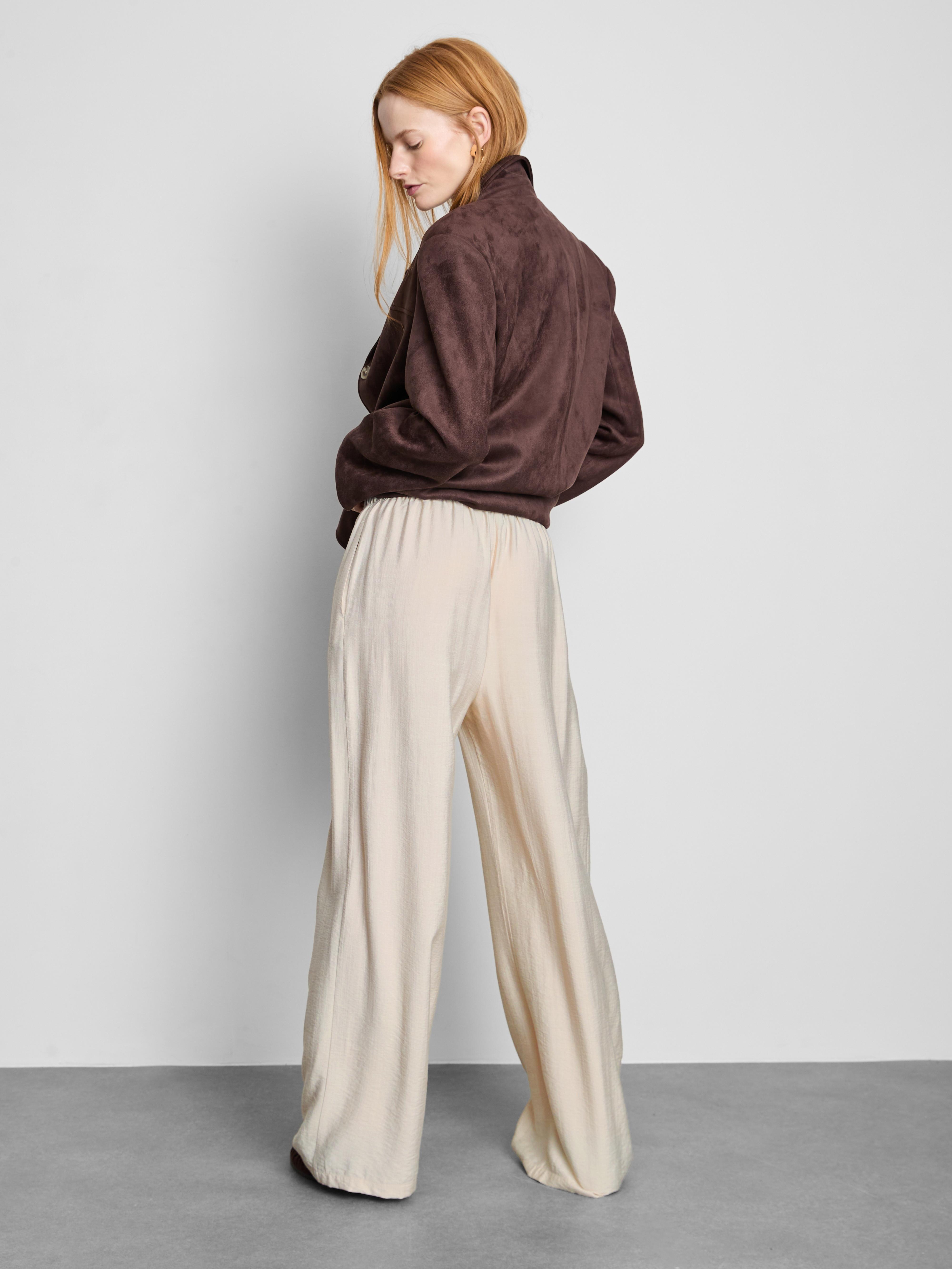 Pantalon palazzo à nœud