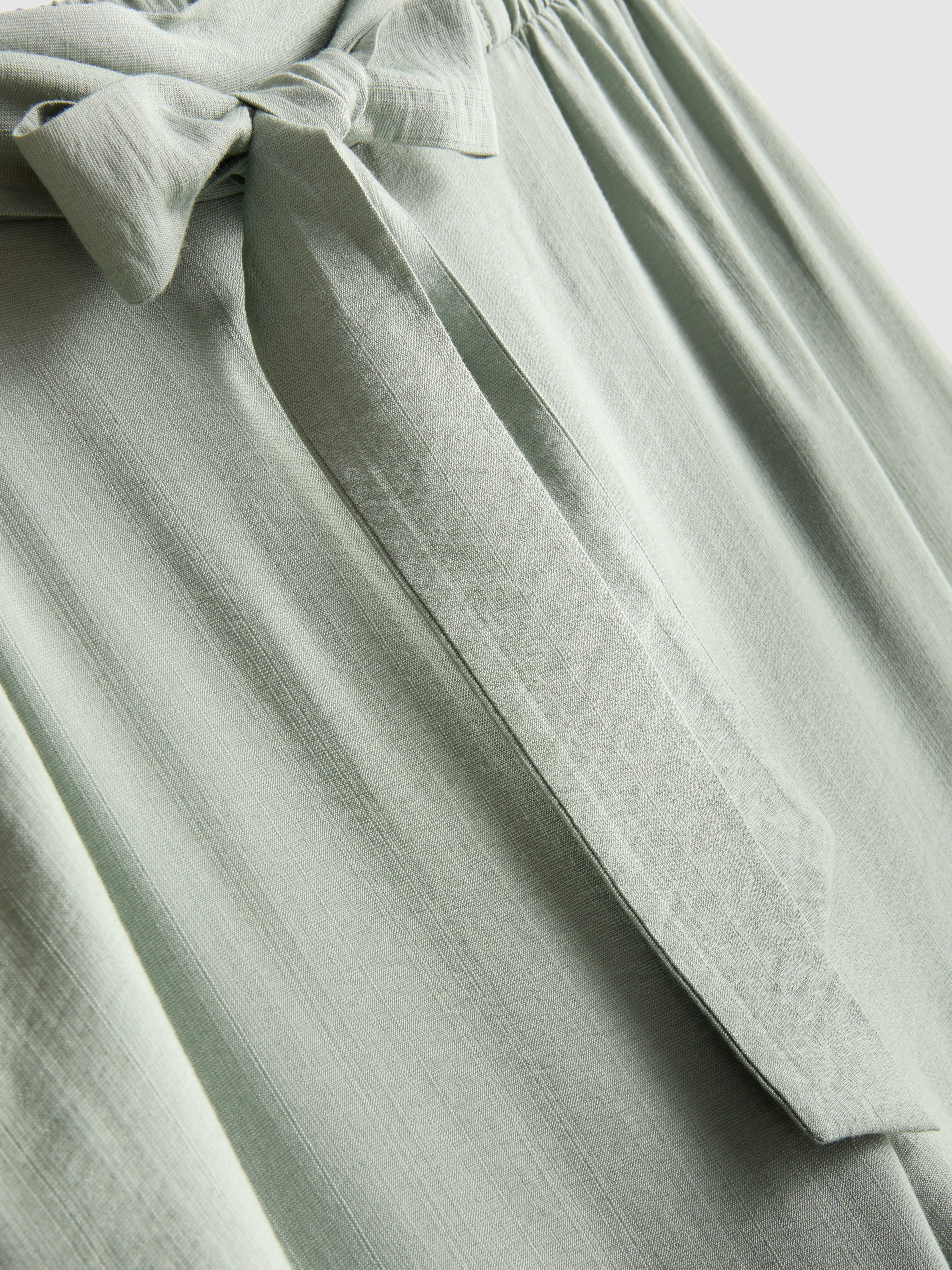 Bow Detail Palazzo Pants