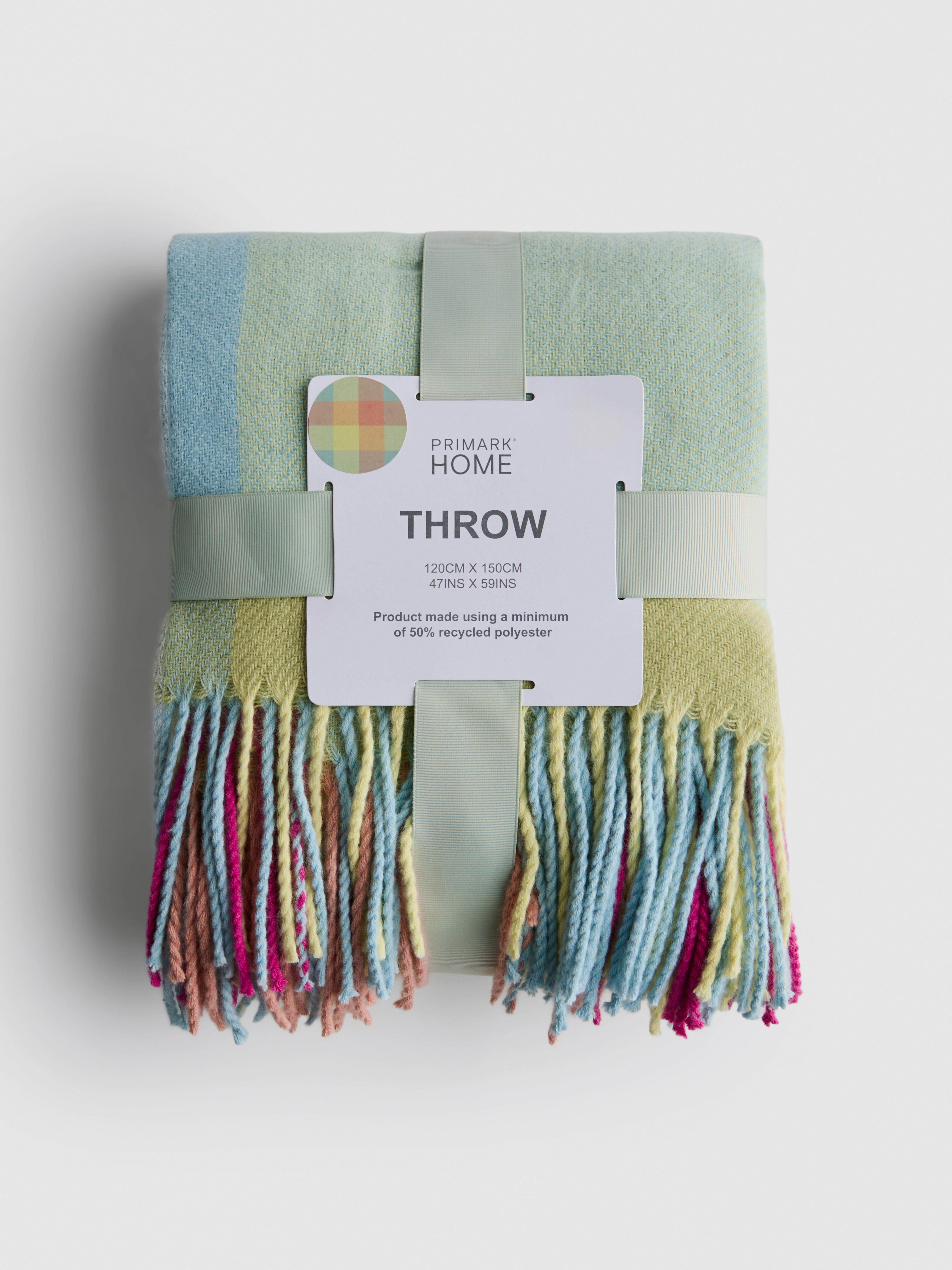 Manta xadrez colorida