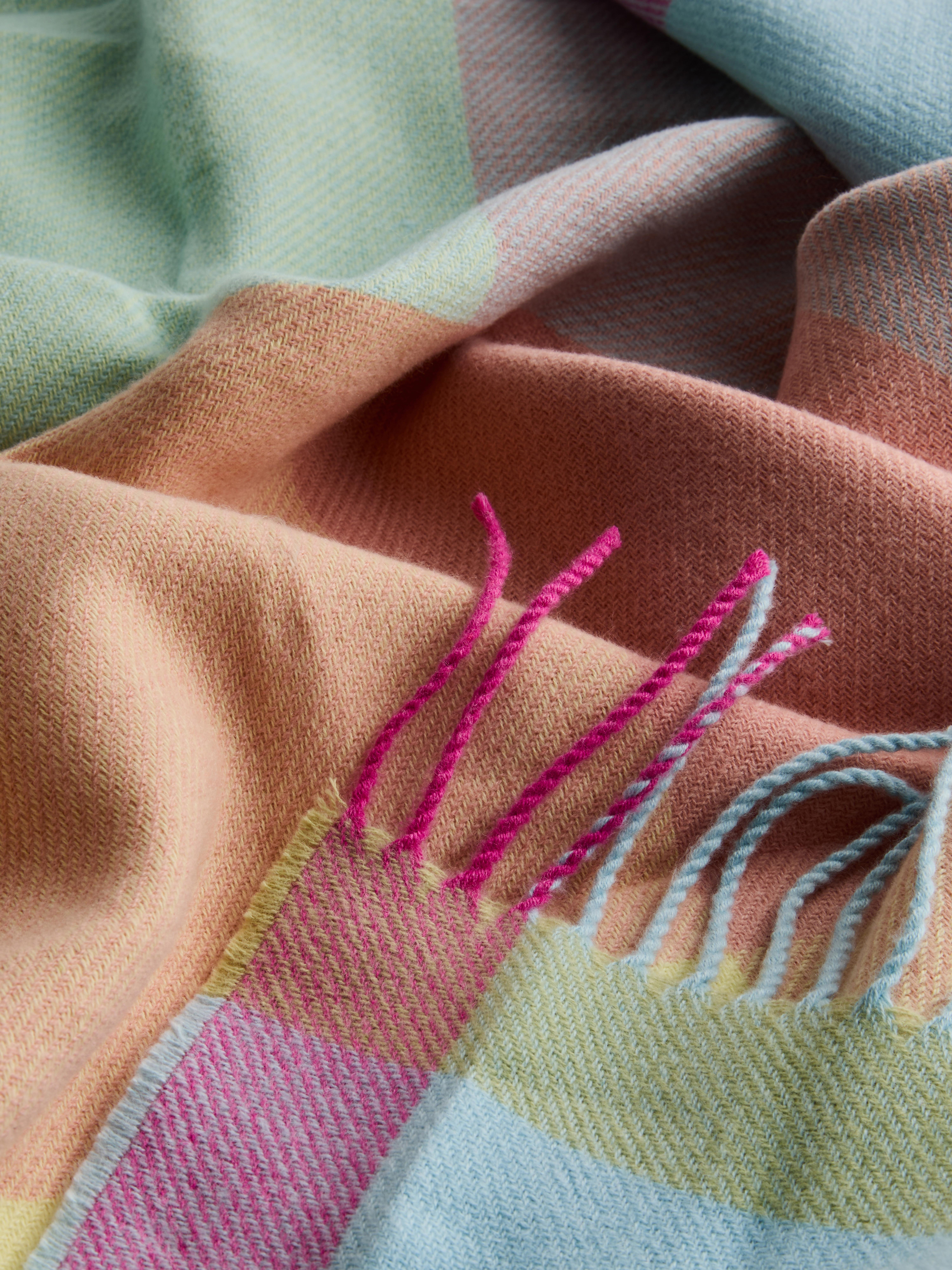 Colour Check Throw