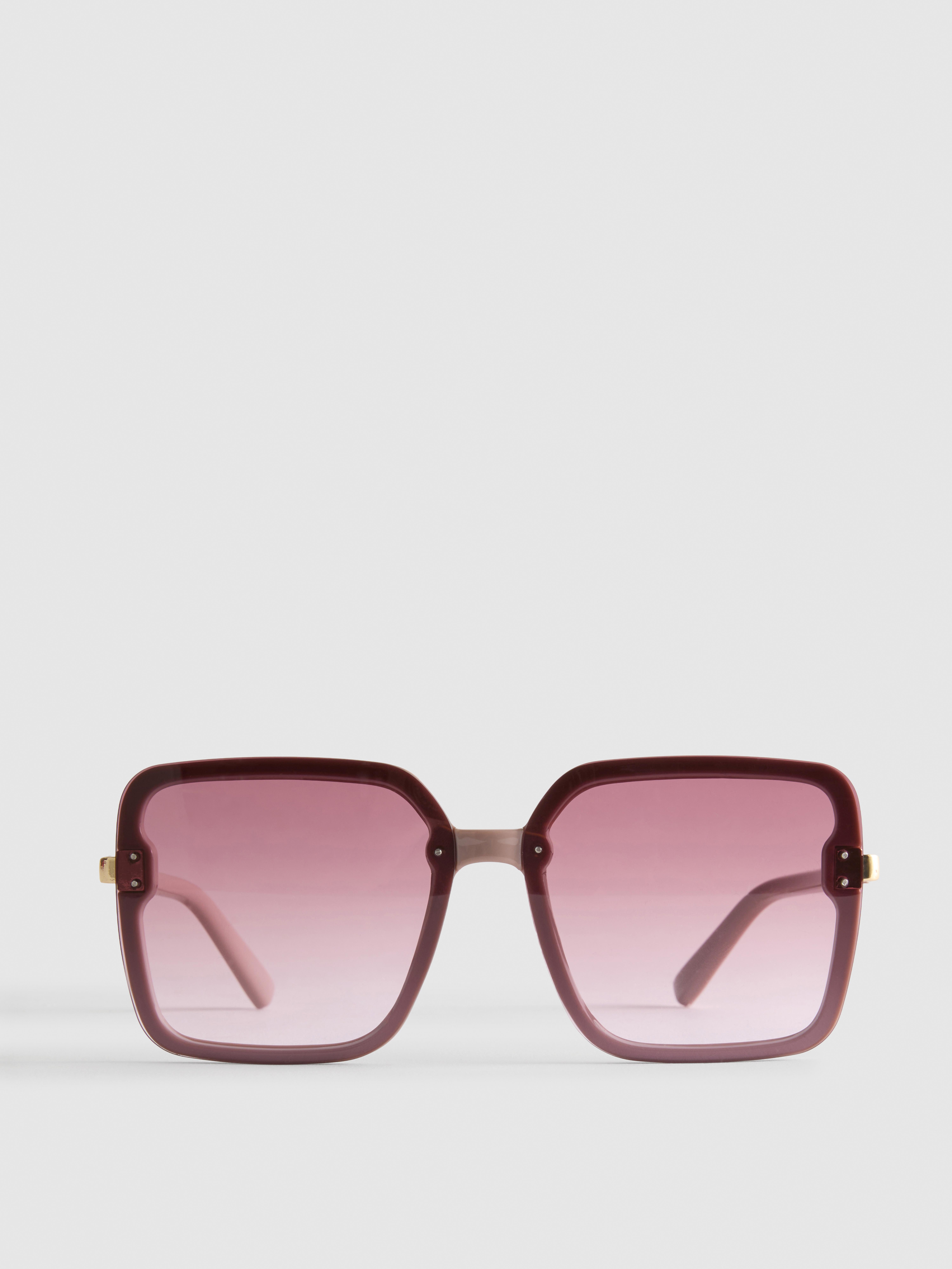 Gafas de sol cuadradas extragrandes