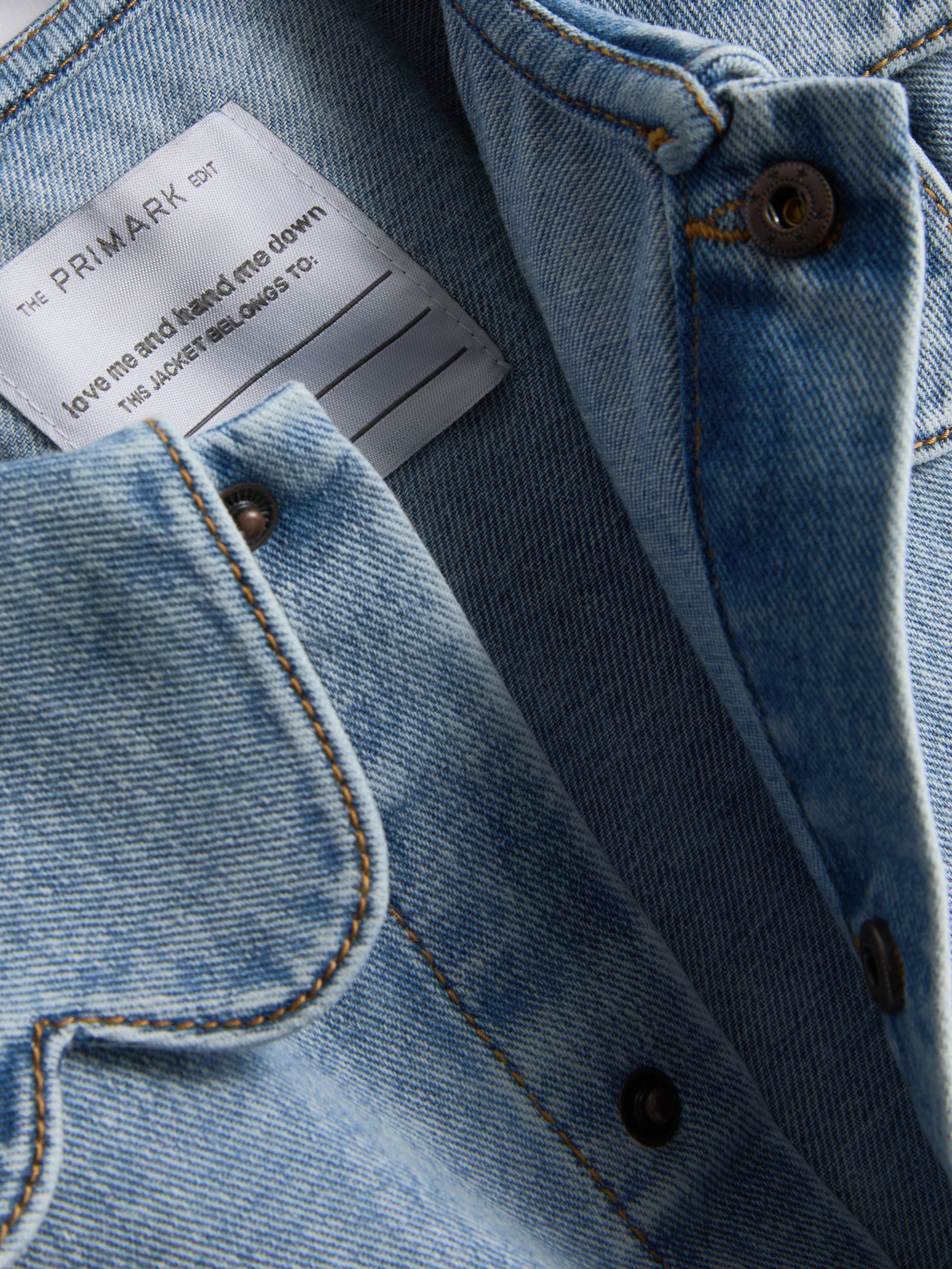 18 mois–12 ans | Veste en denim de coton à col festonné The Edit