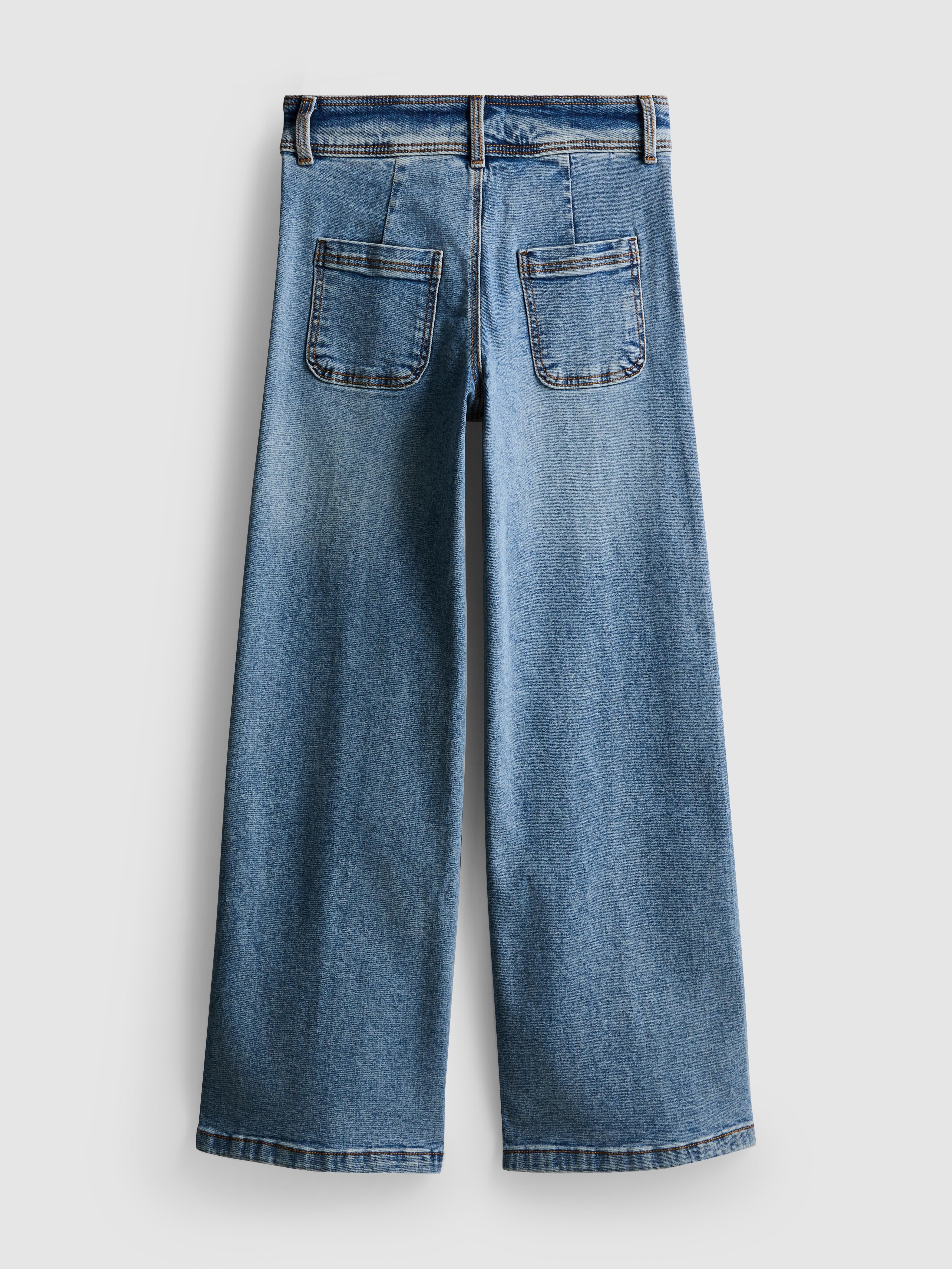 1.5-12yrs | The Edit Wide Leg Seam Detail