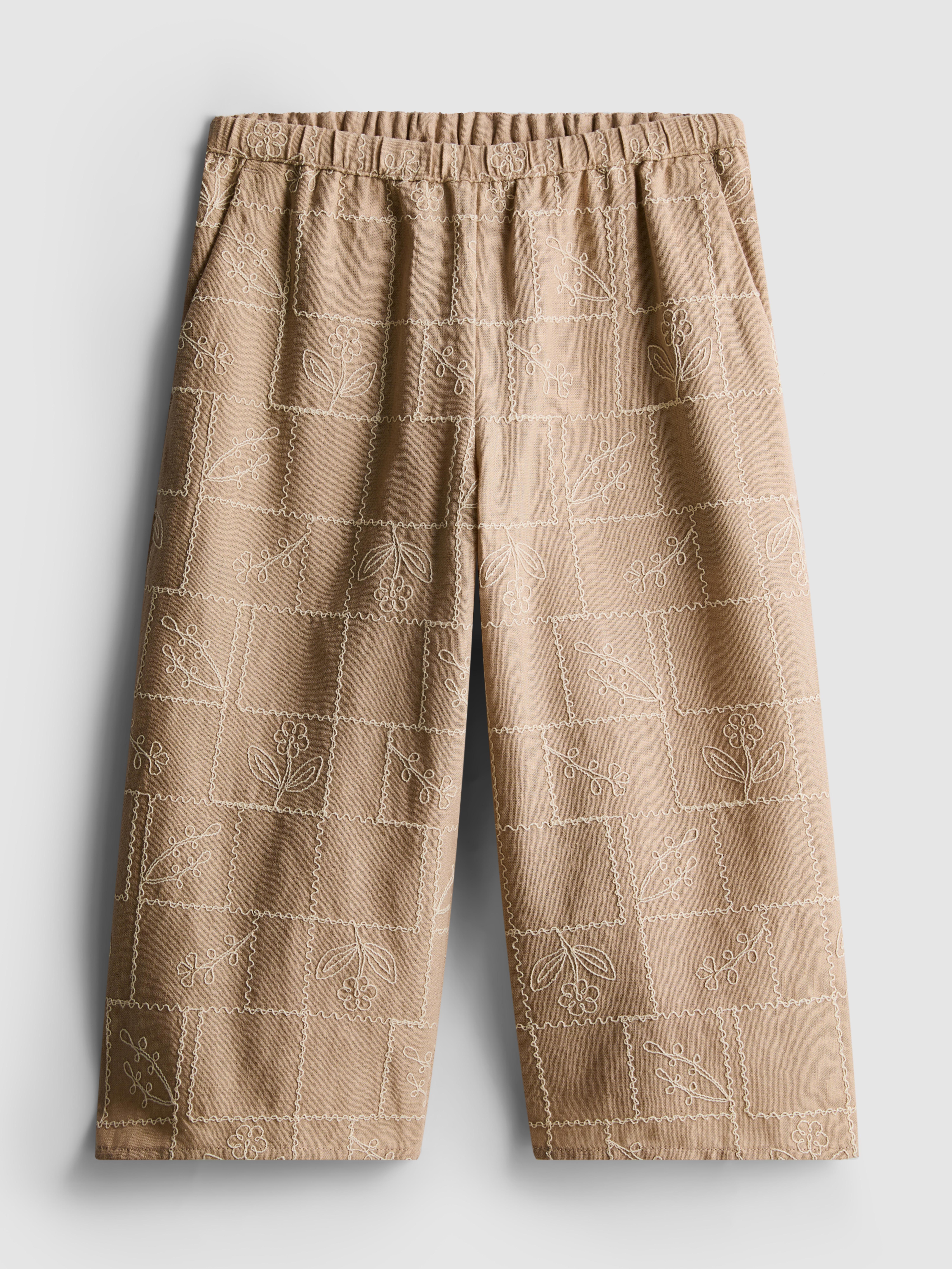 1.5-12yrs | The Edit Embroidered Pants