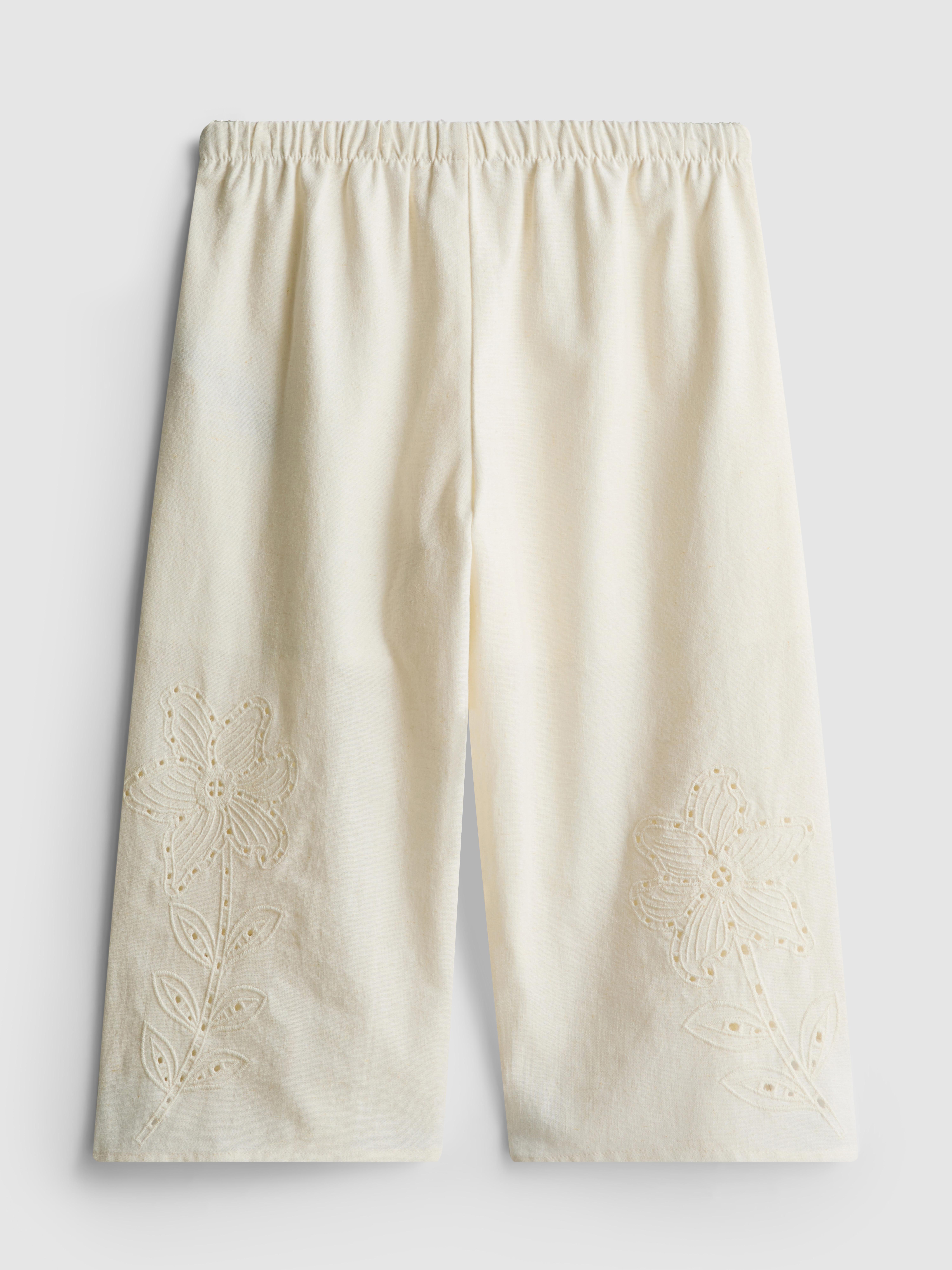 1.5-12yrs | The Edit Embroidered Pants