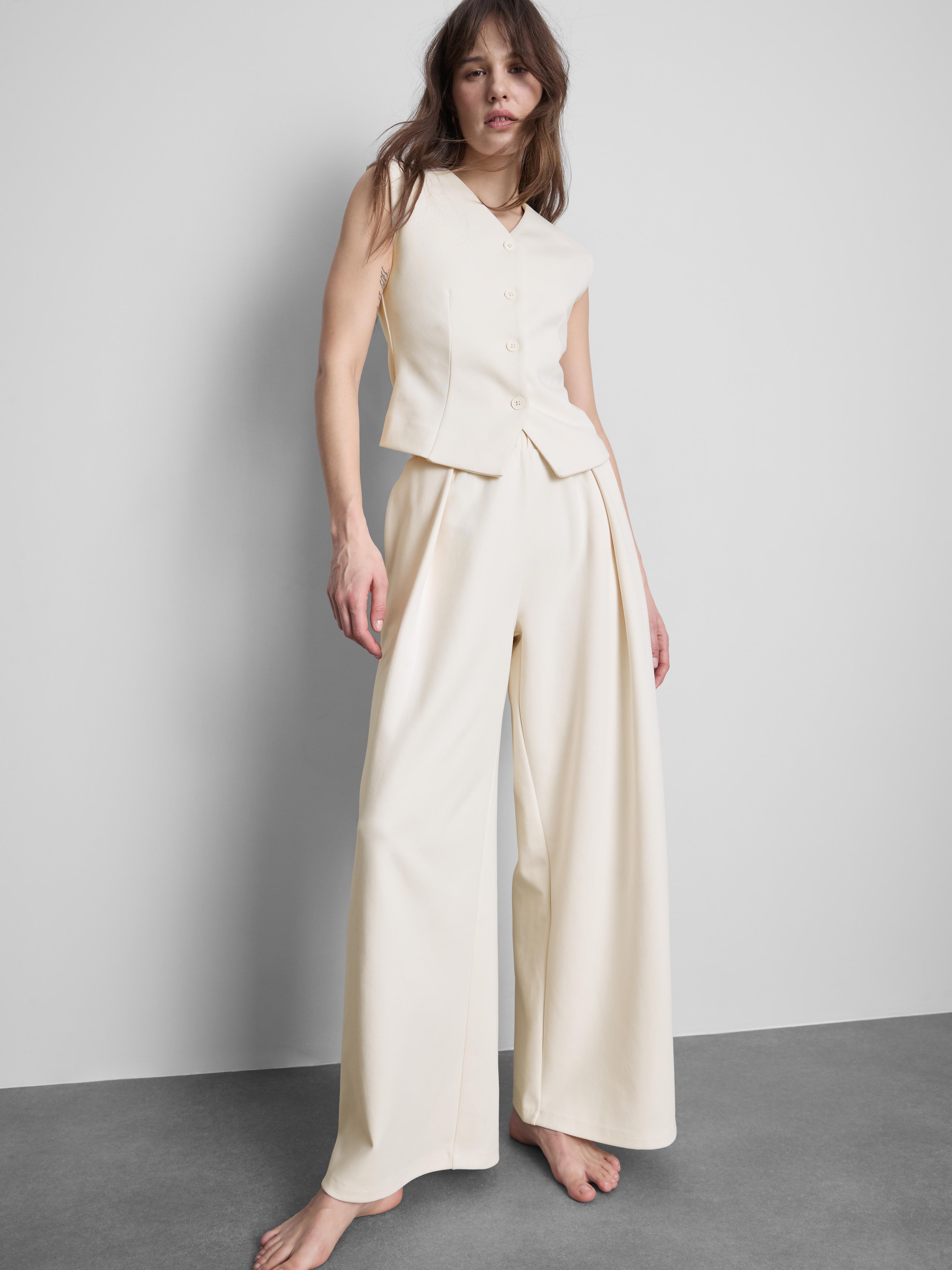 Chic sweatshirtgilet