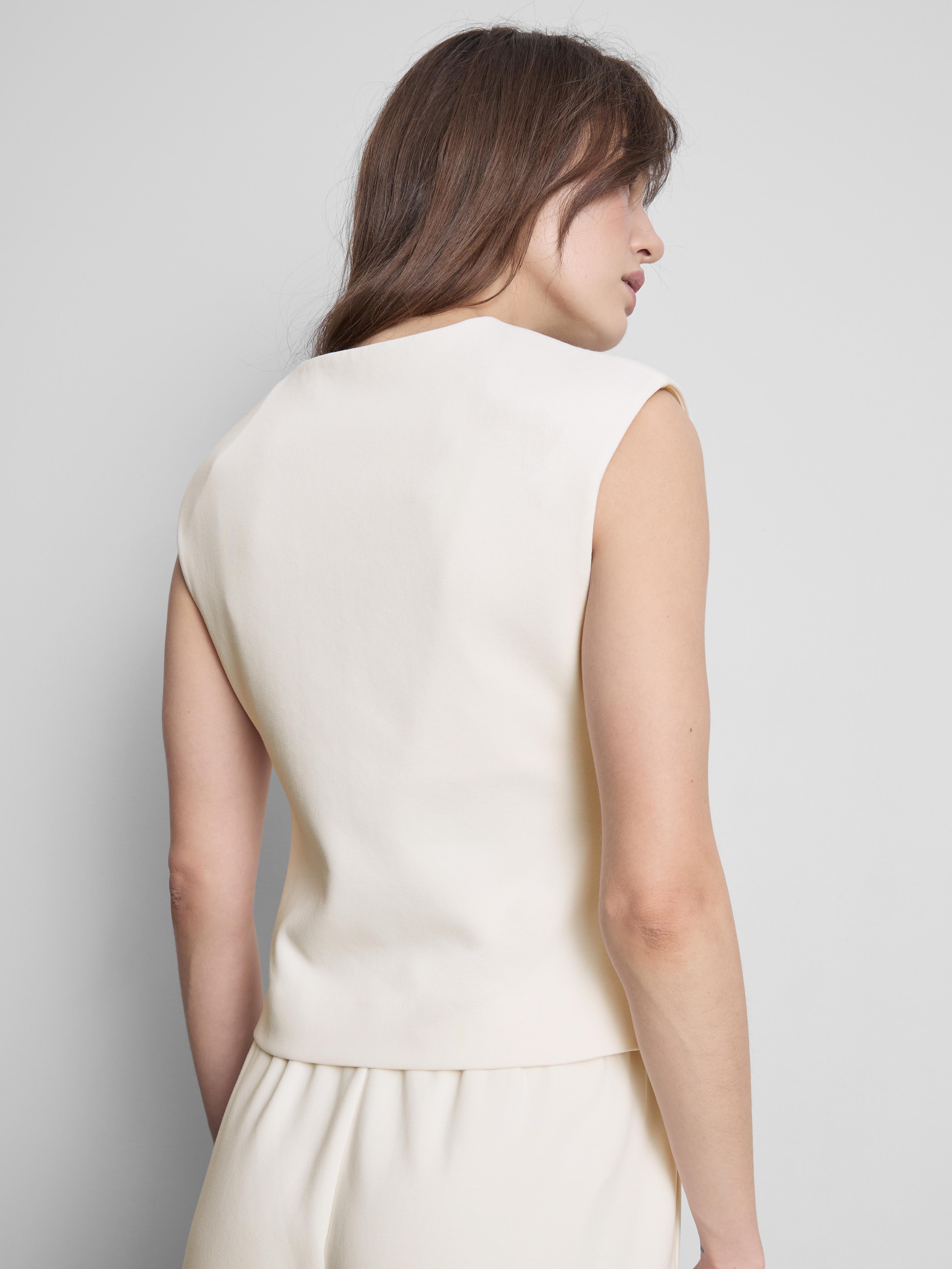 Elegante Sweatshirt-Weste