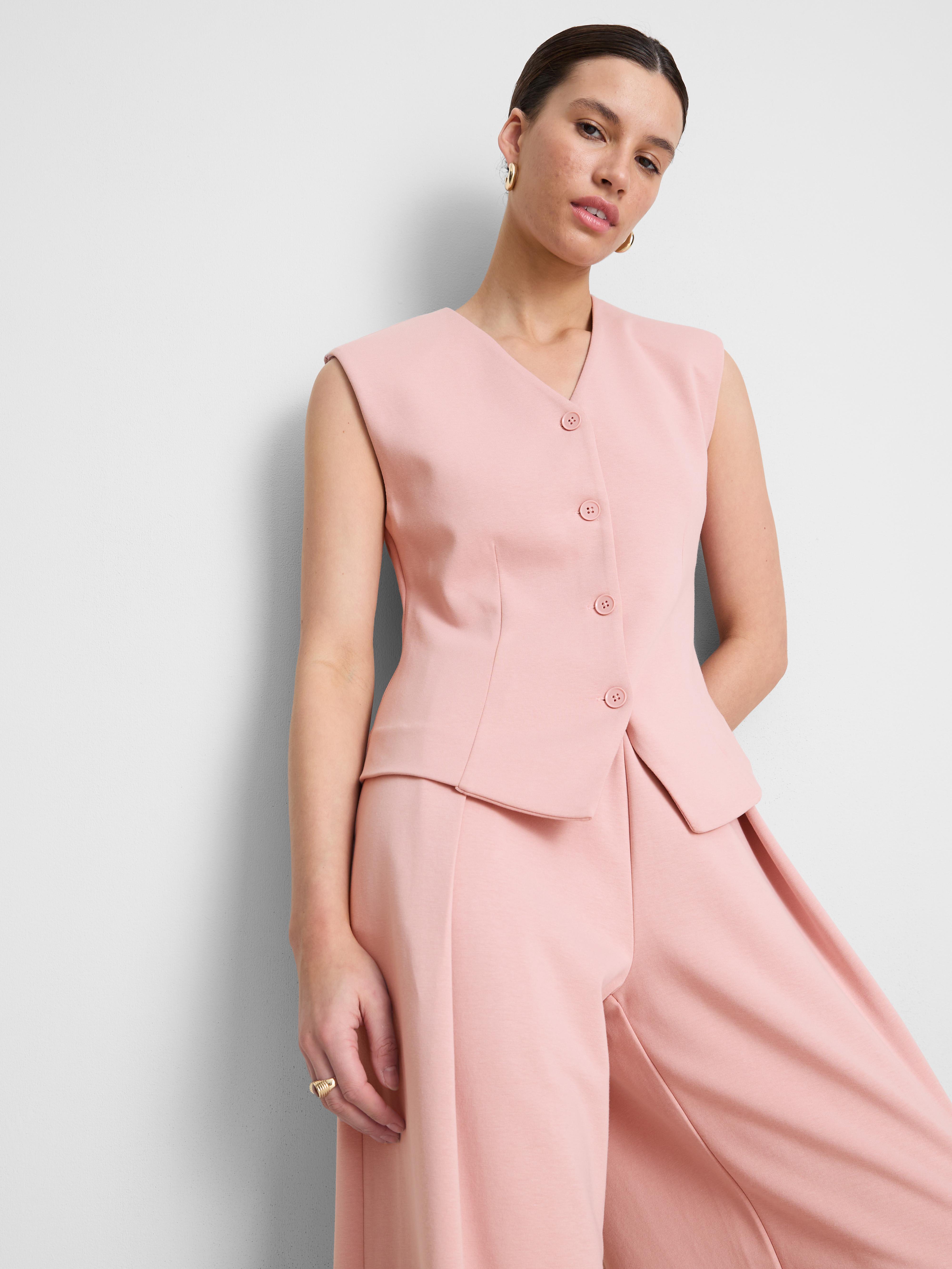 Elegante Sweatshirt-Weste