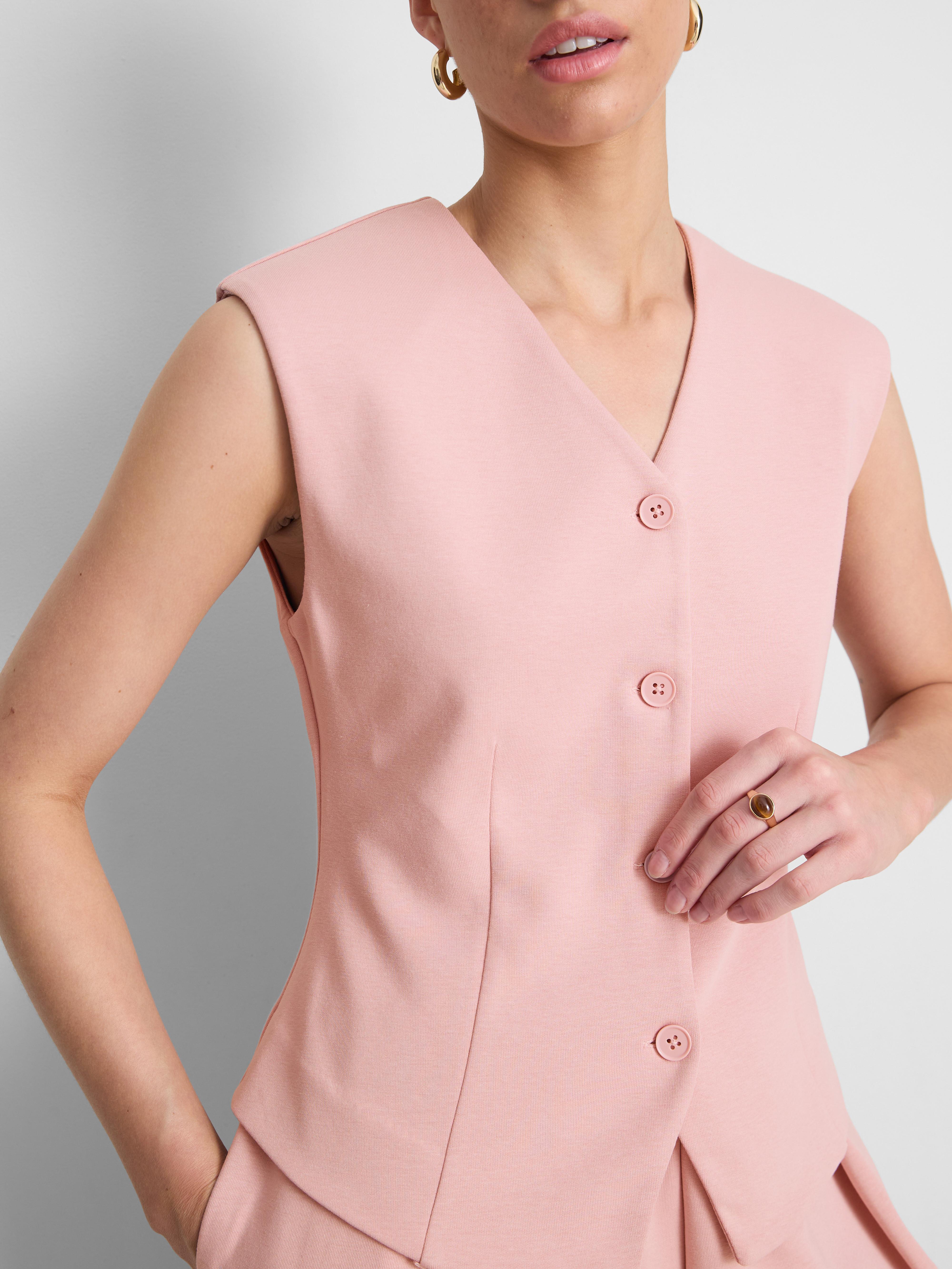 Elegante Sweatshirt-Weste