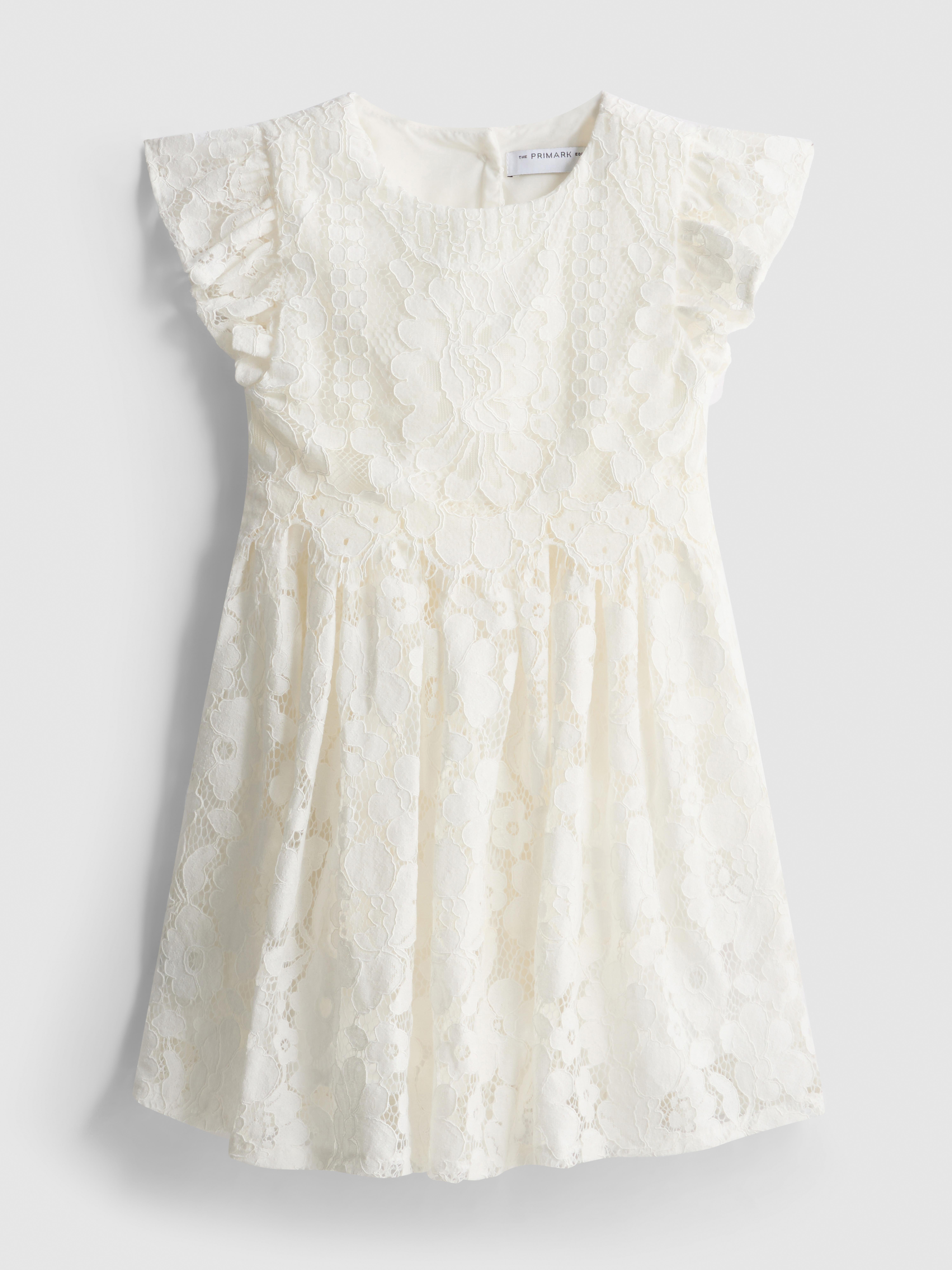 1,5–12 Jahre | Gesmoktes „The Edit“ Spitzenkleid