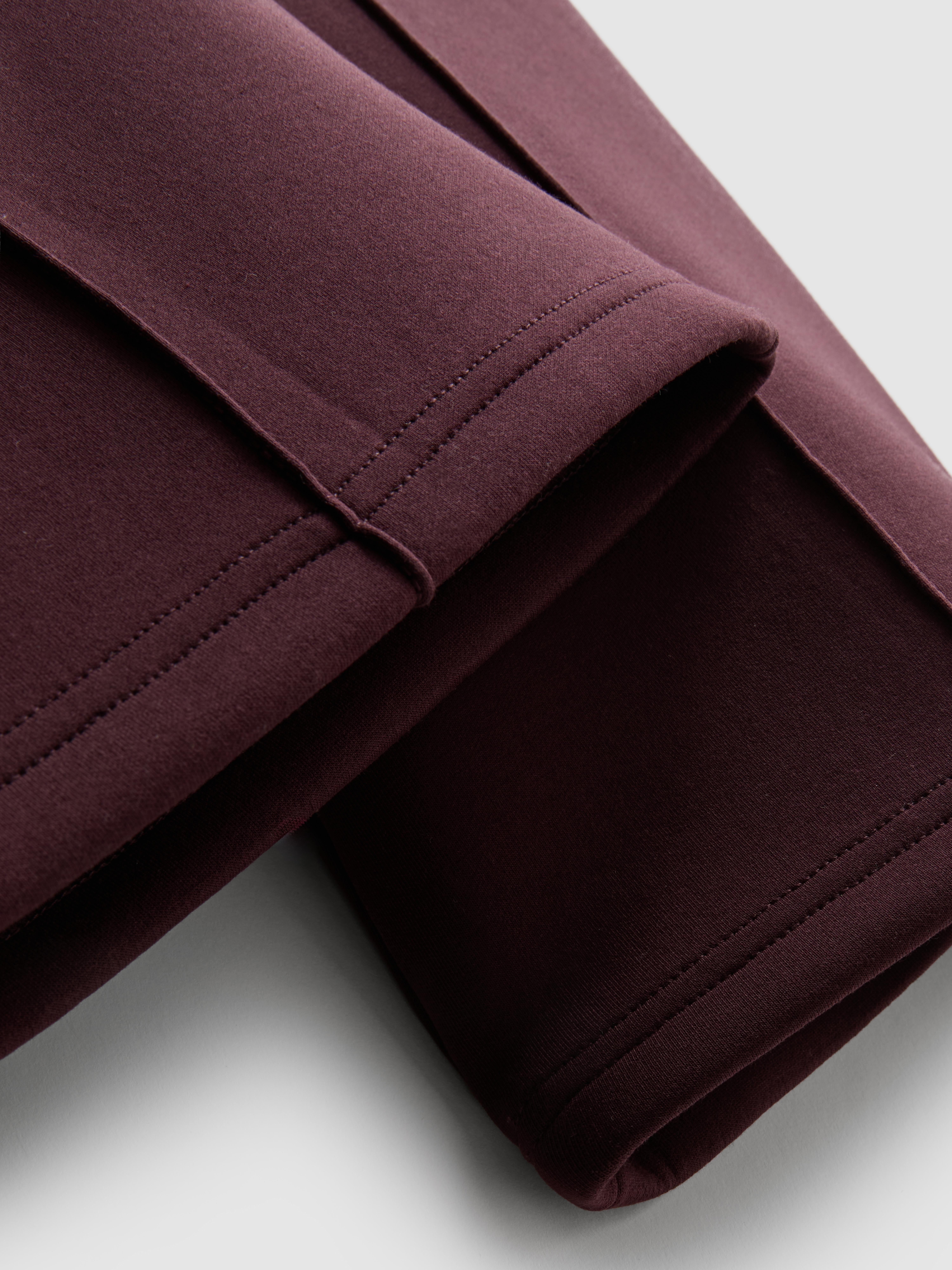 The Edit Wide Leg Scuba Trousers