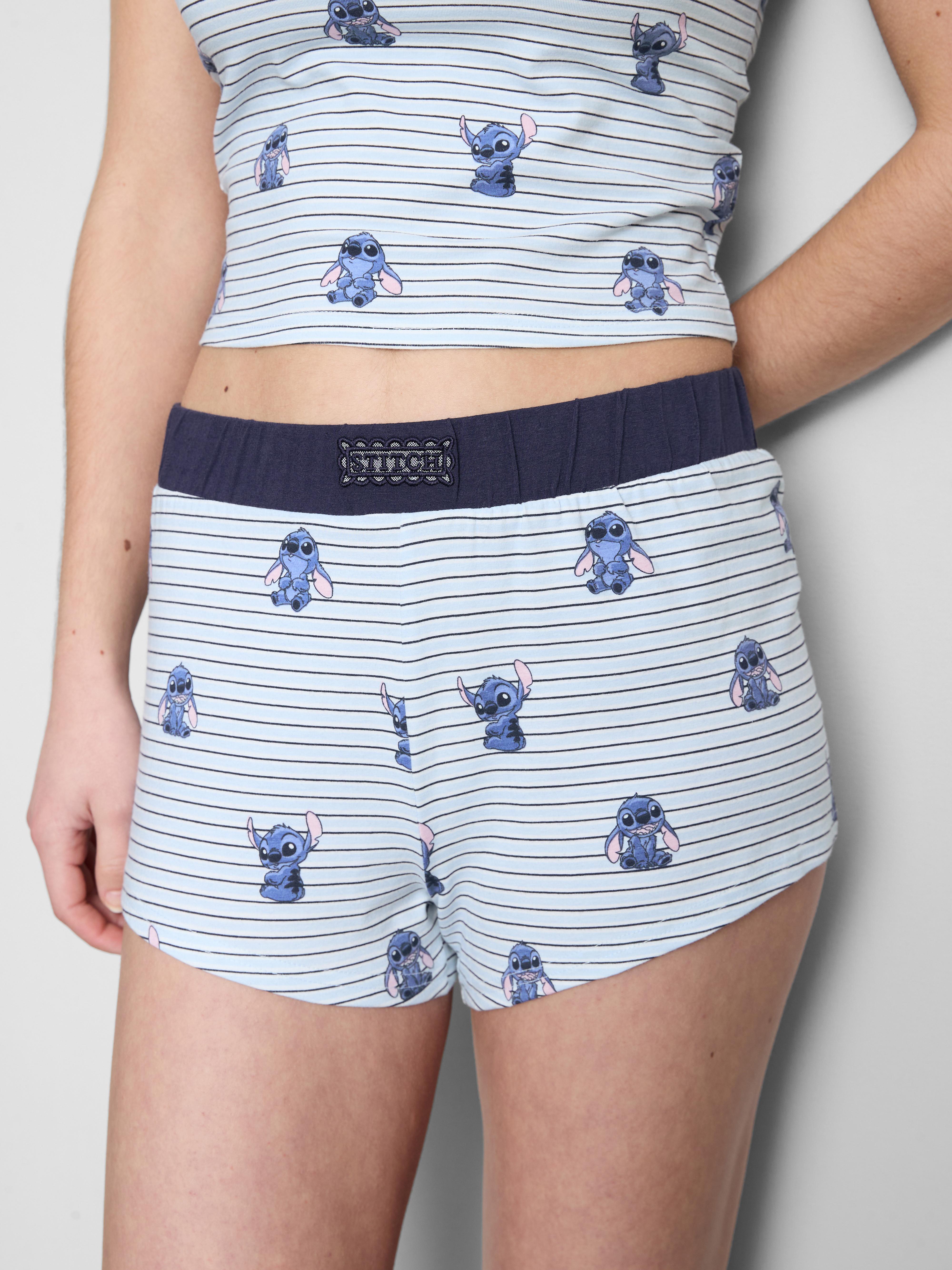 Pijama corto gráfico de Stitch de Disney
