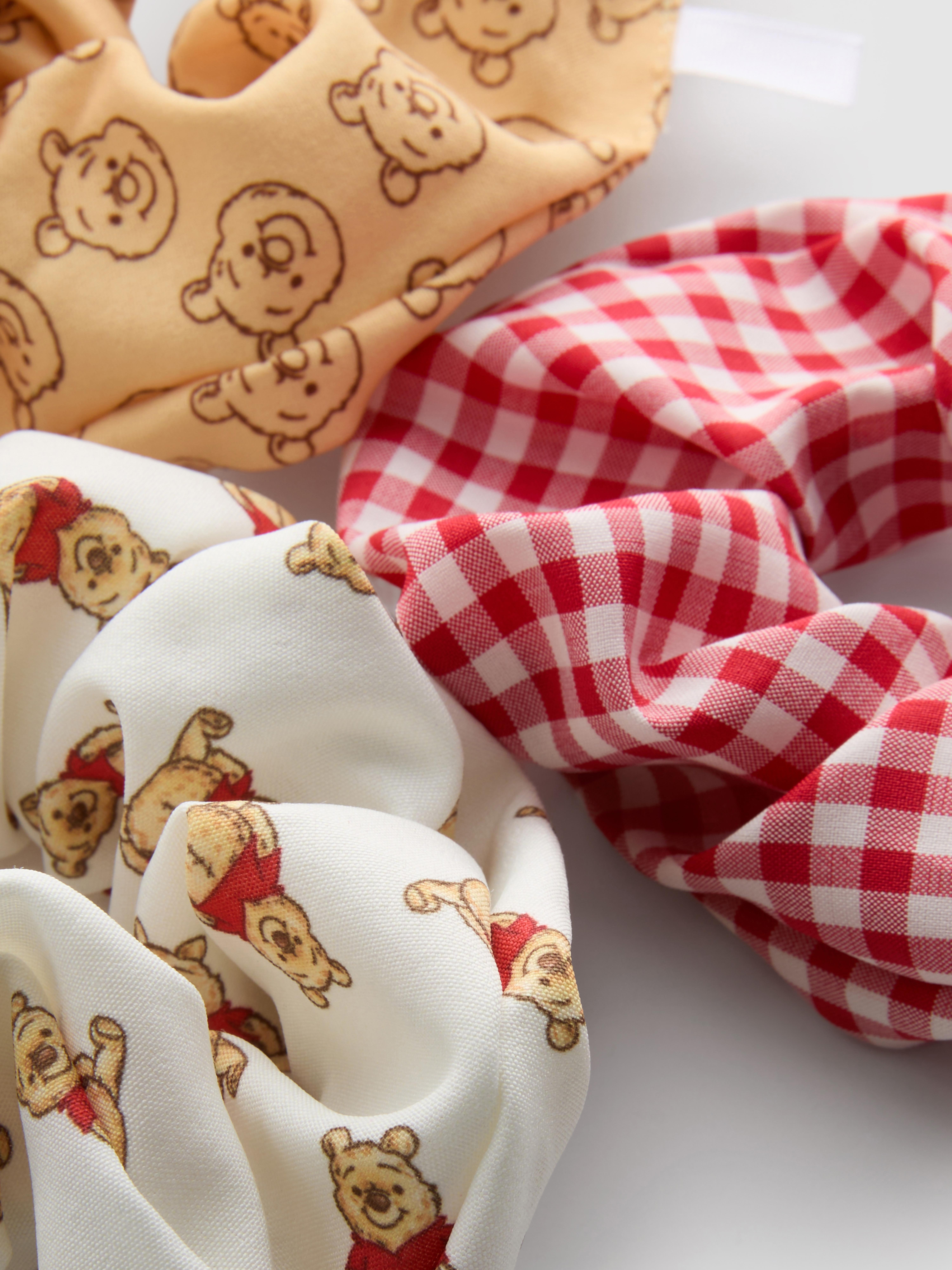 Women's Light Yellow 3pk Disney’s Winnie The Pooh Graphic Scrunchies