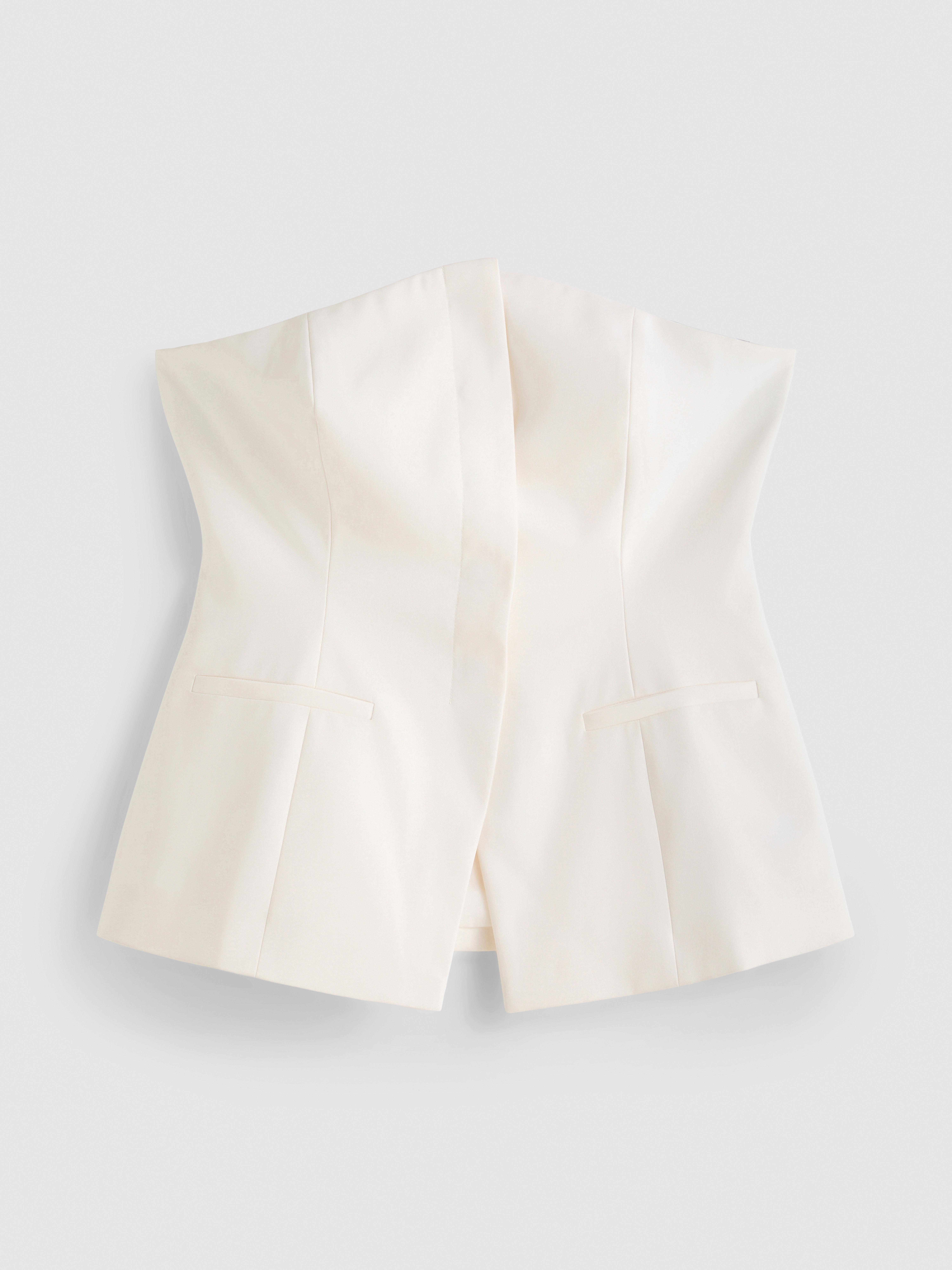 Lila Tailored Sleeveless Waistcoat