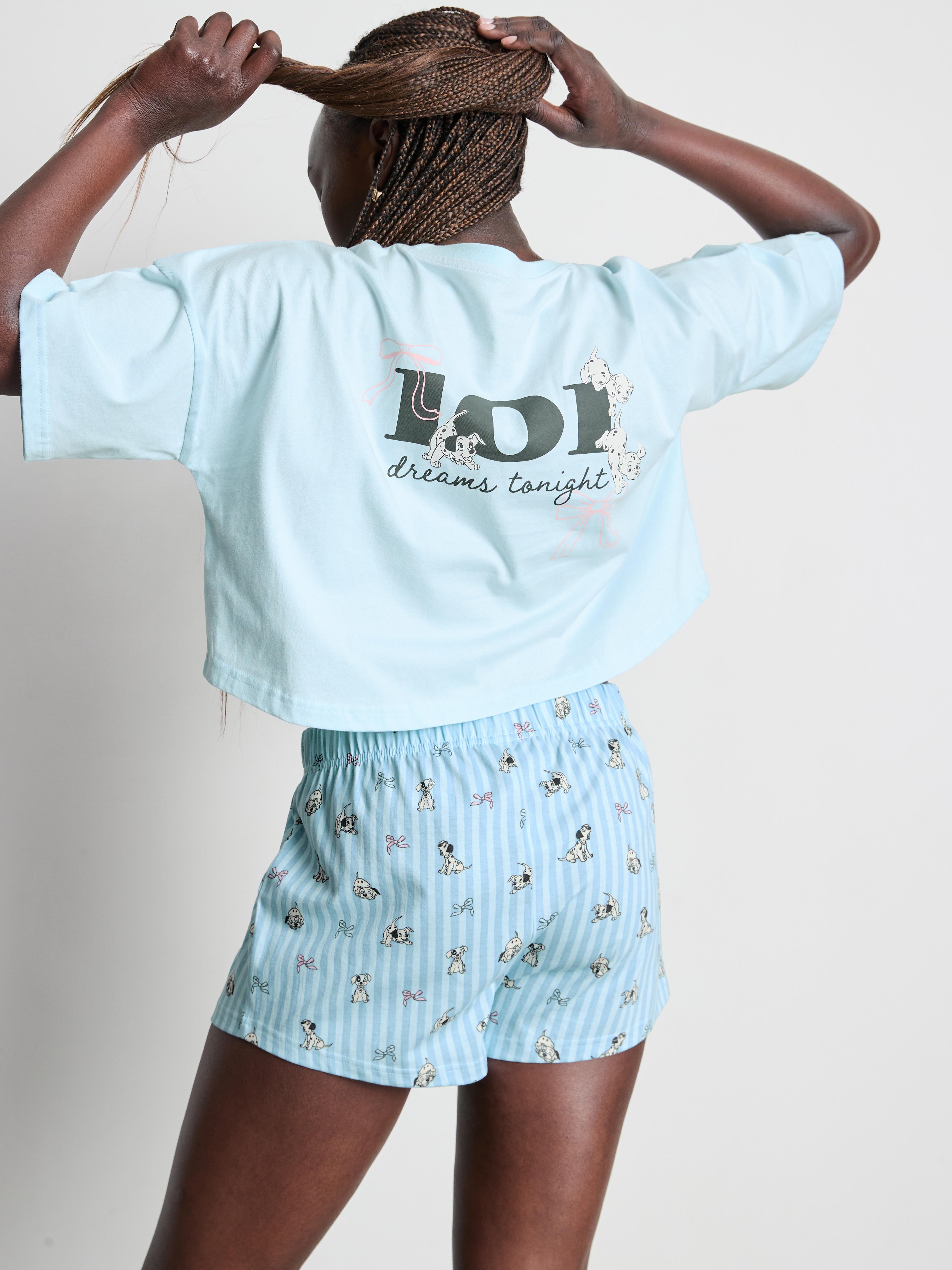 Disney’s 101 Dalmatians Cotton Printed Shorty Pyjamas