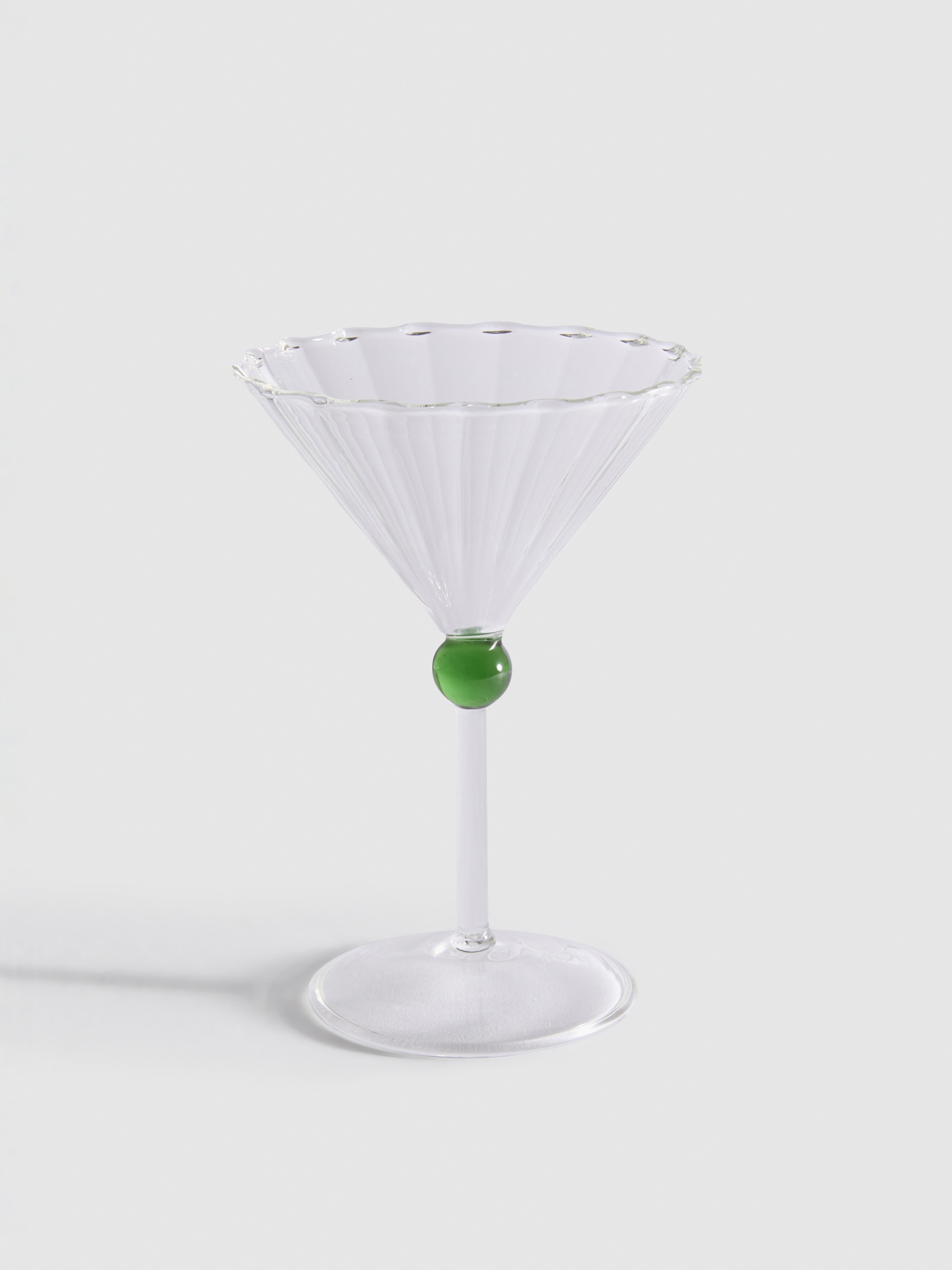 Verre à martini art déco