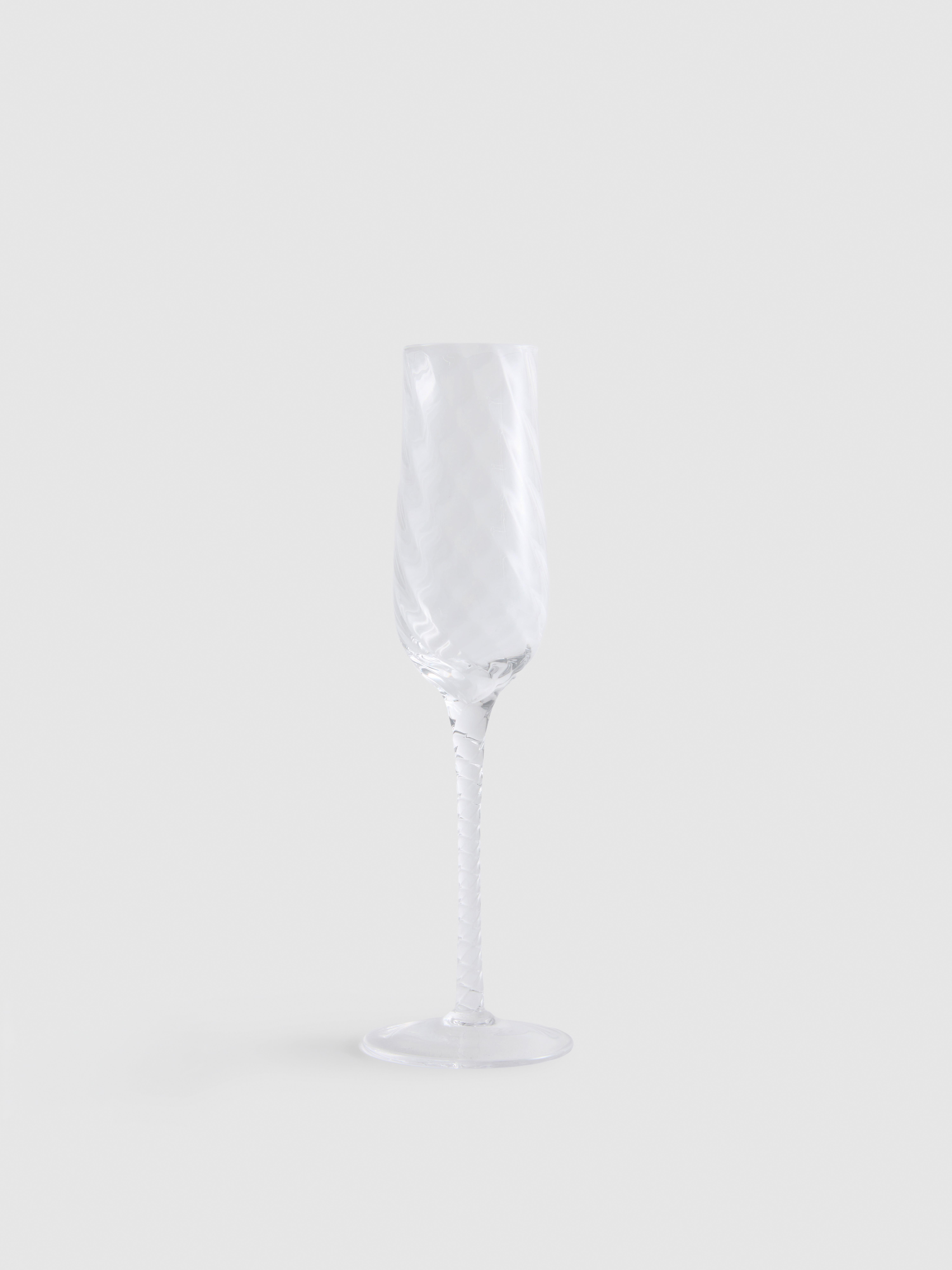 Swirl Champaign Flute