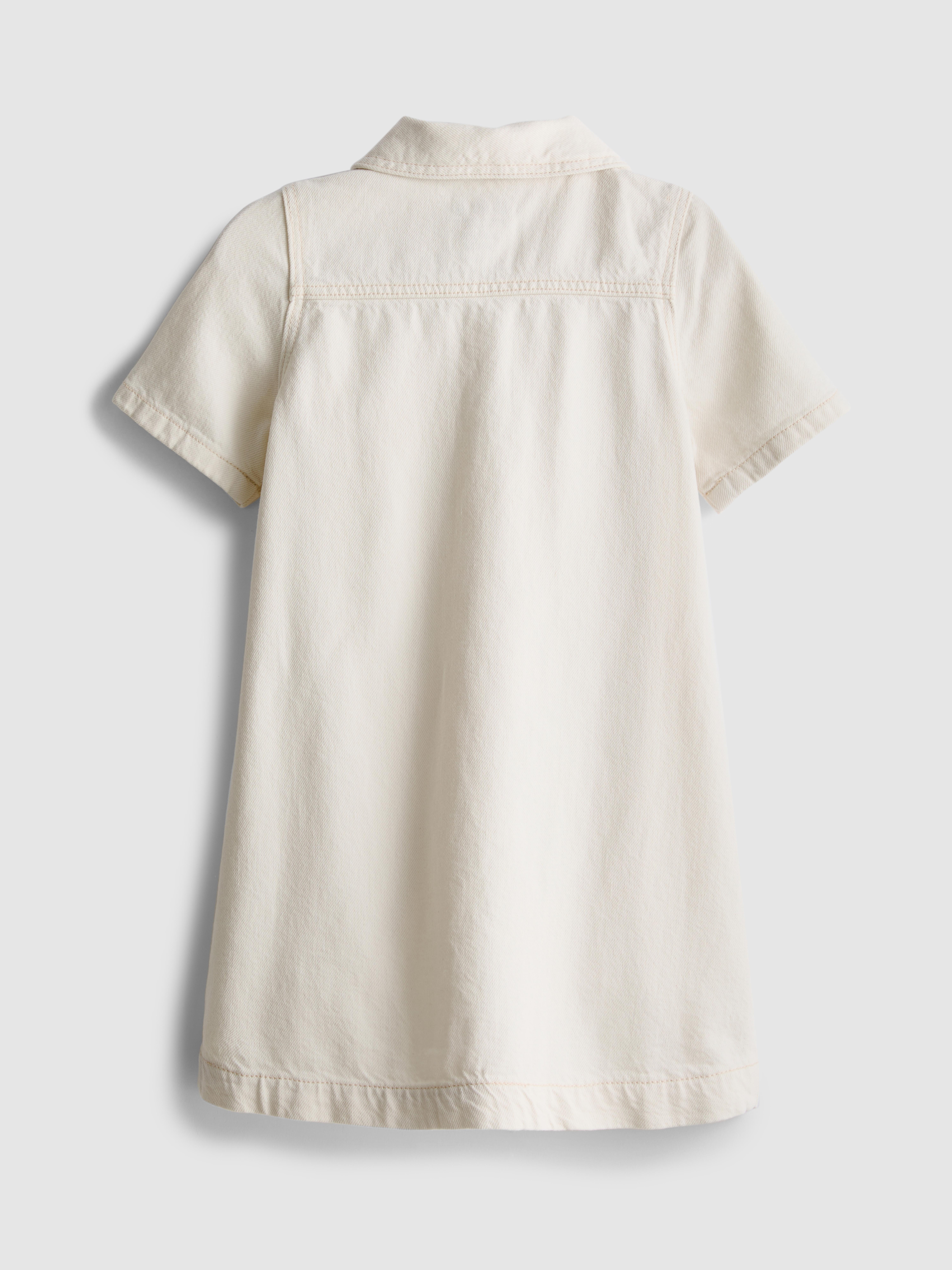 1.5-8yrs | Collared Denim Dress