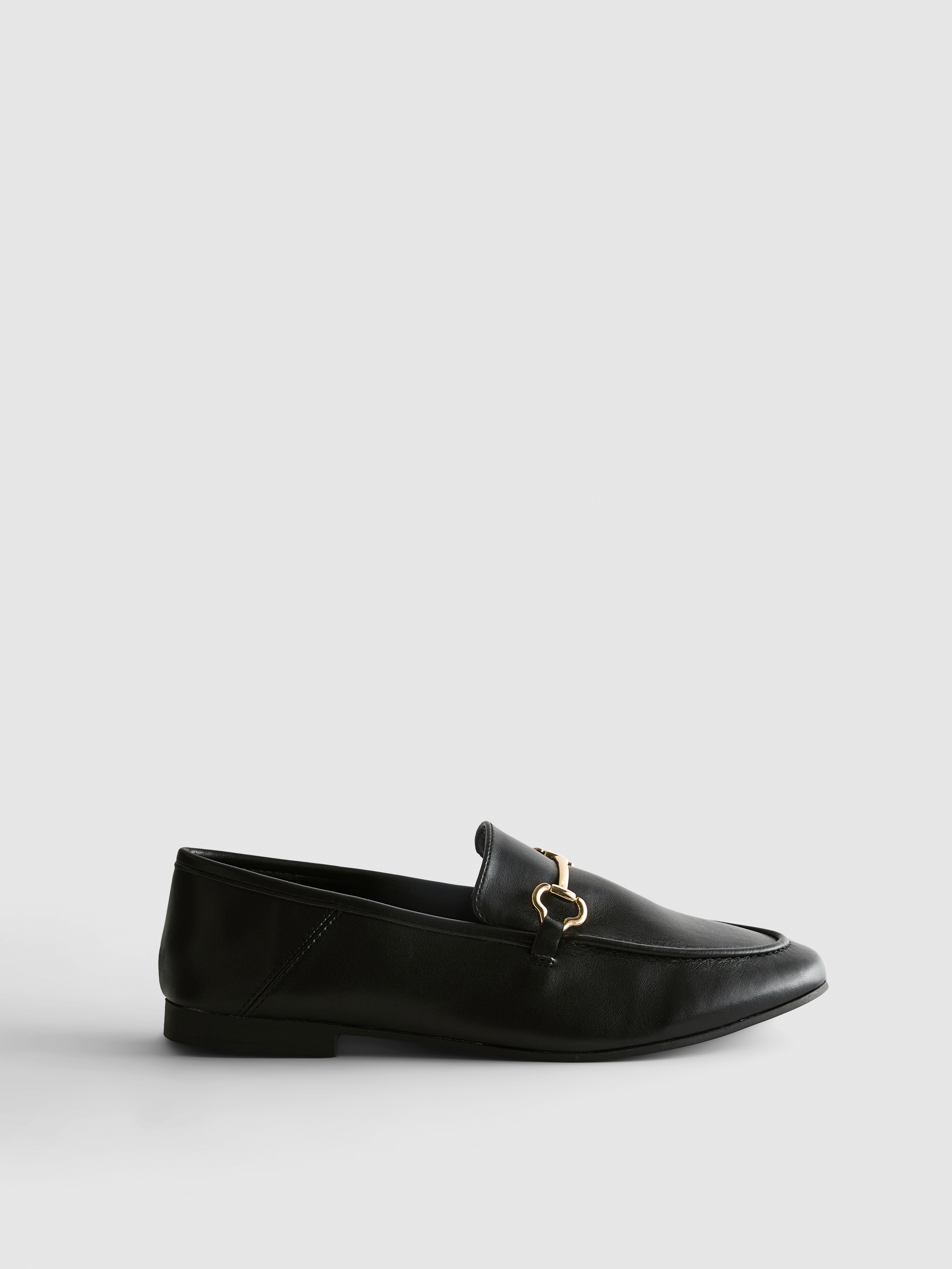 Snaffle Detail Loafers