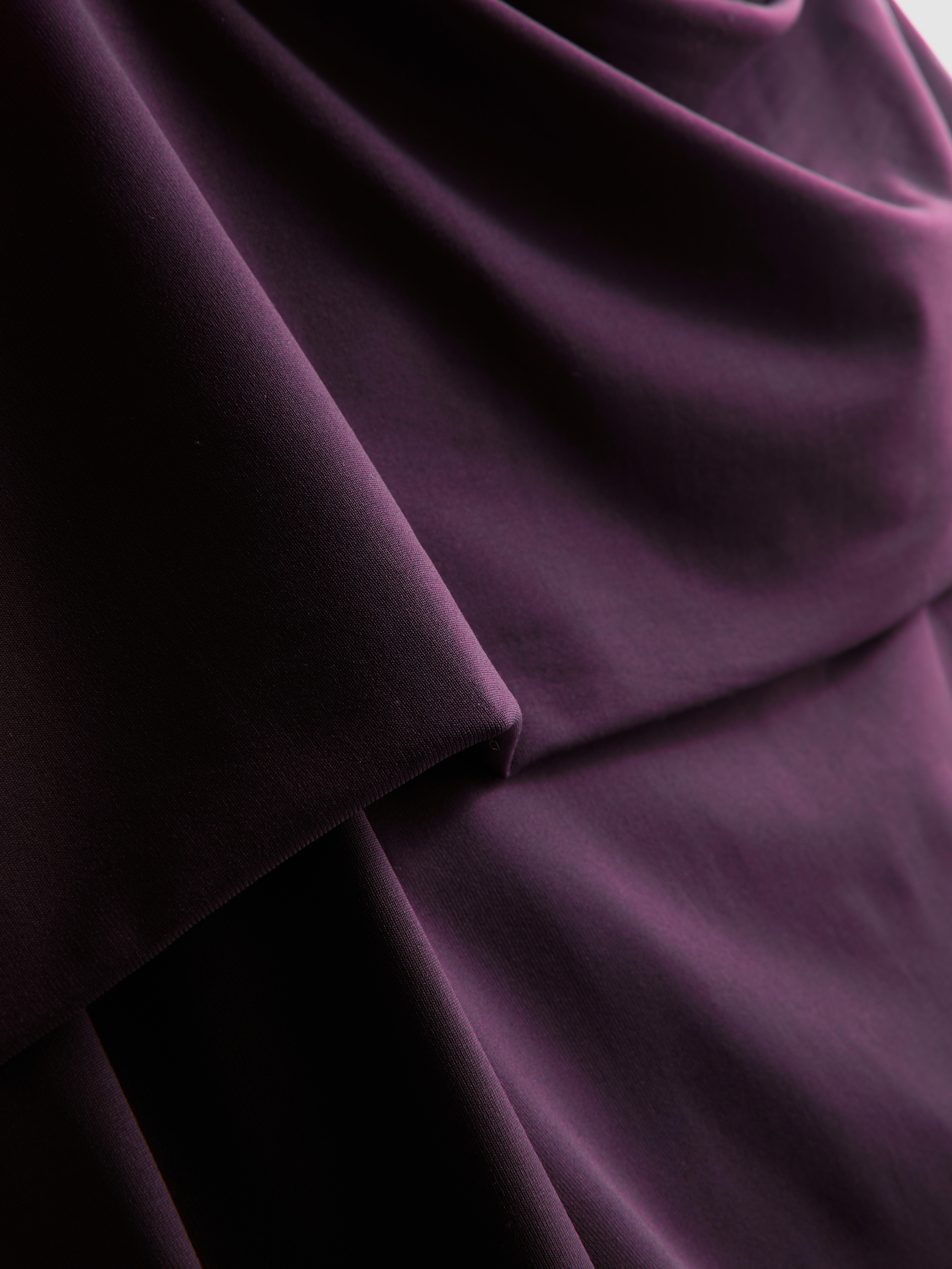 Langärmeliges Bardot-Top