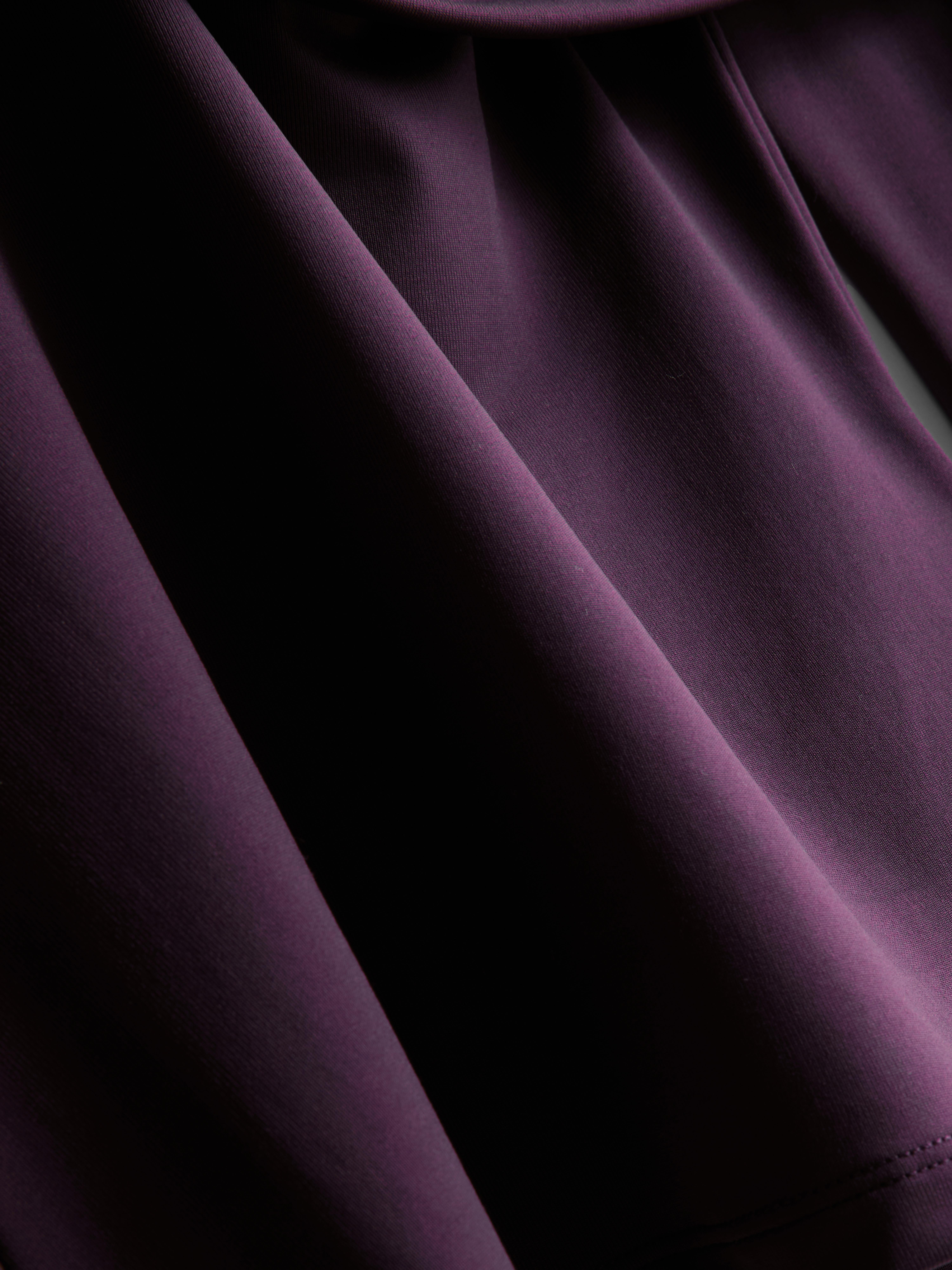 Langärmeliges Bardot-Top