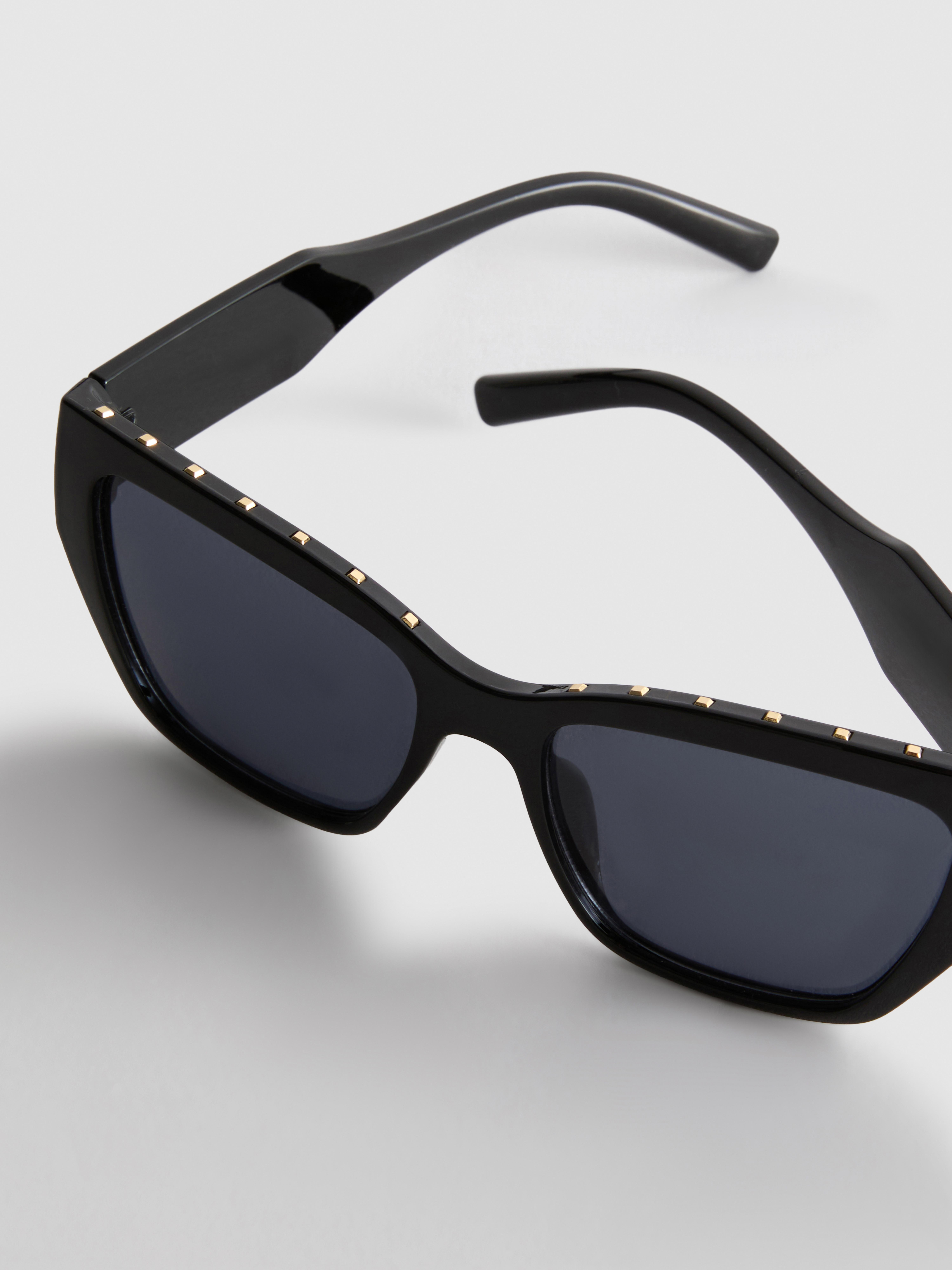 Studded Cat-Eye Sunglasses