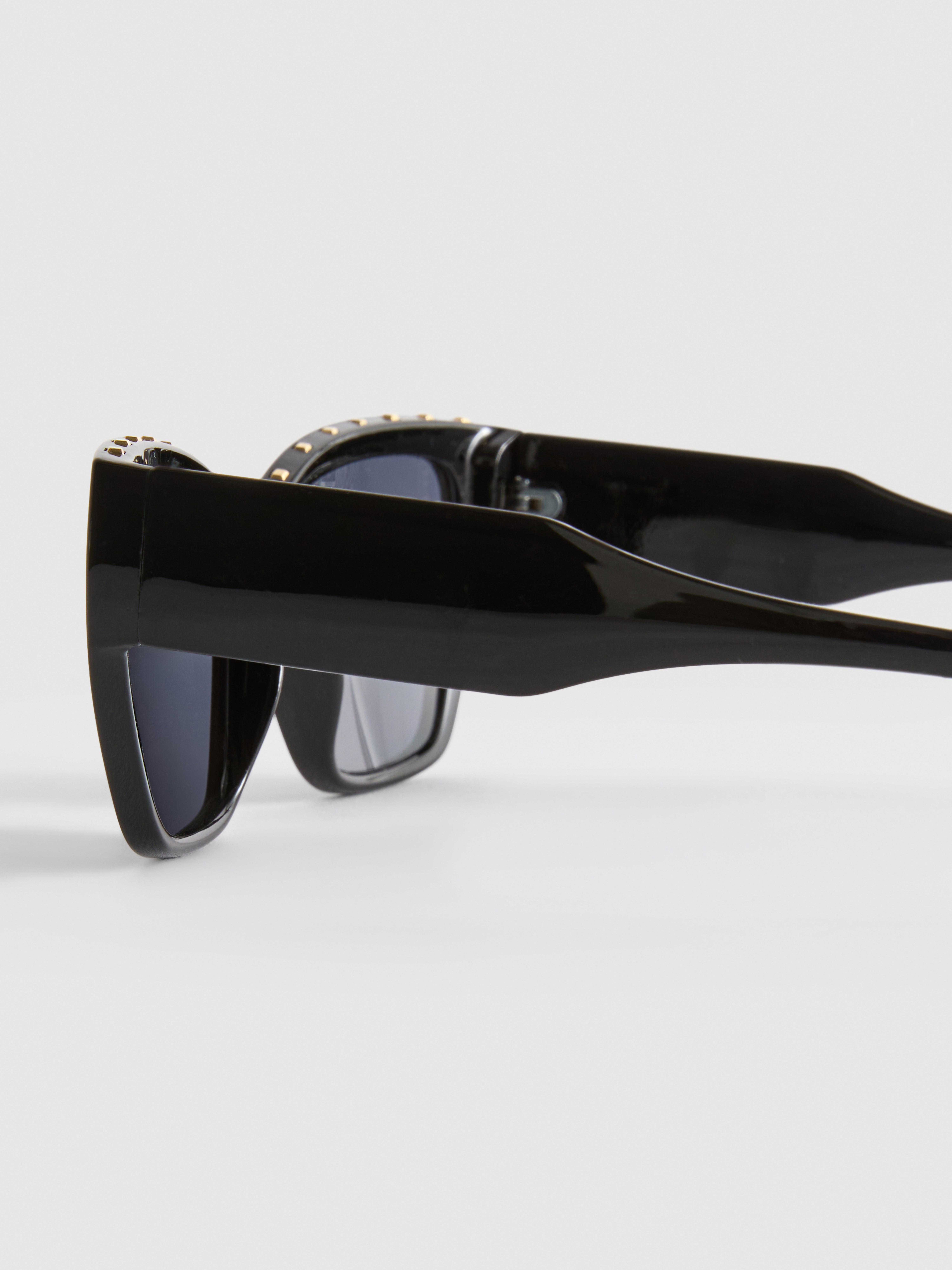 Studded Cat-Eye Sunglasses