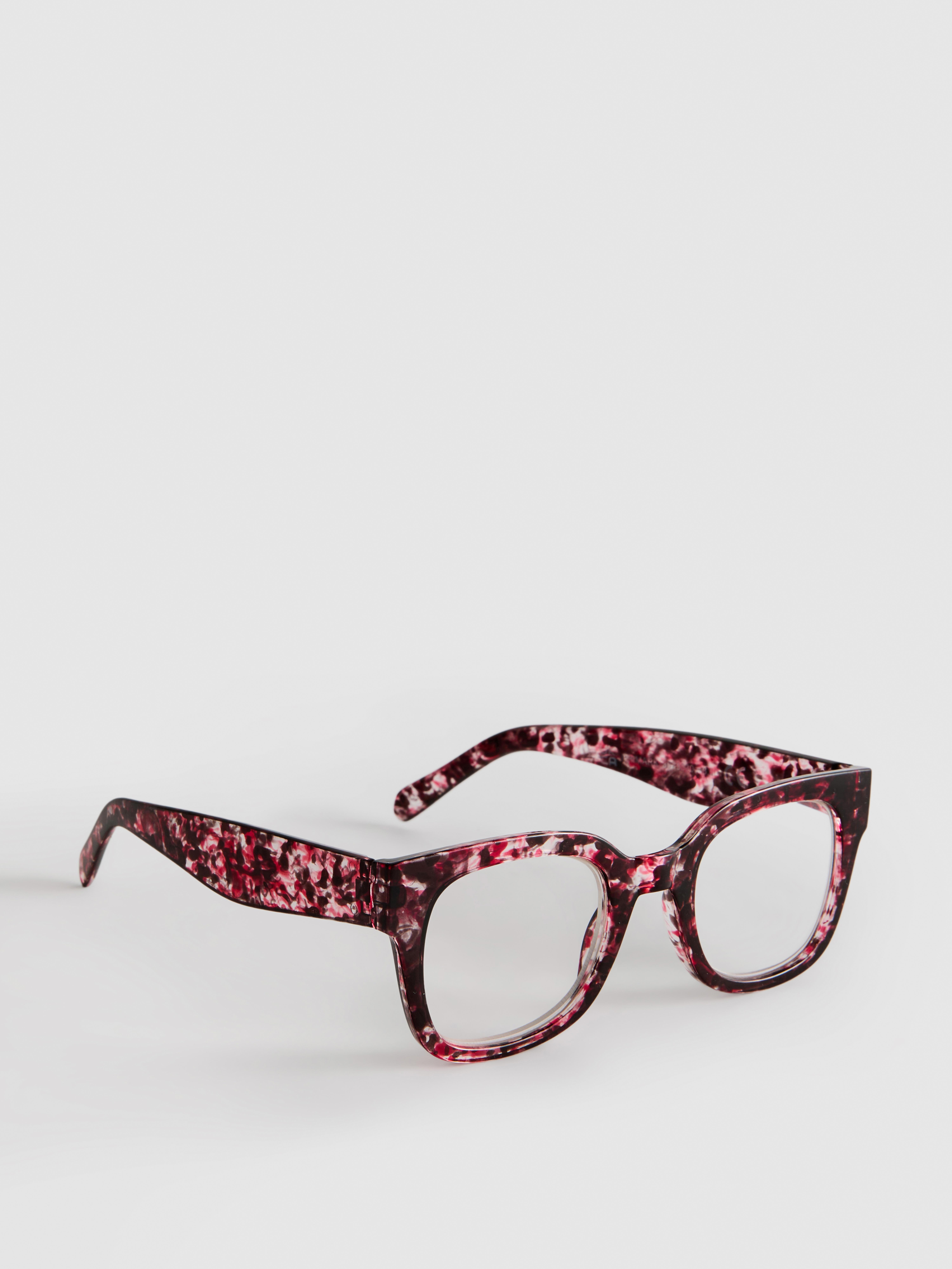 Translucent Square Reading Glasses