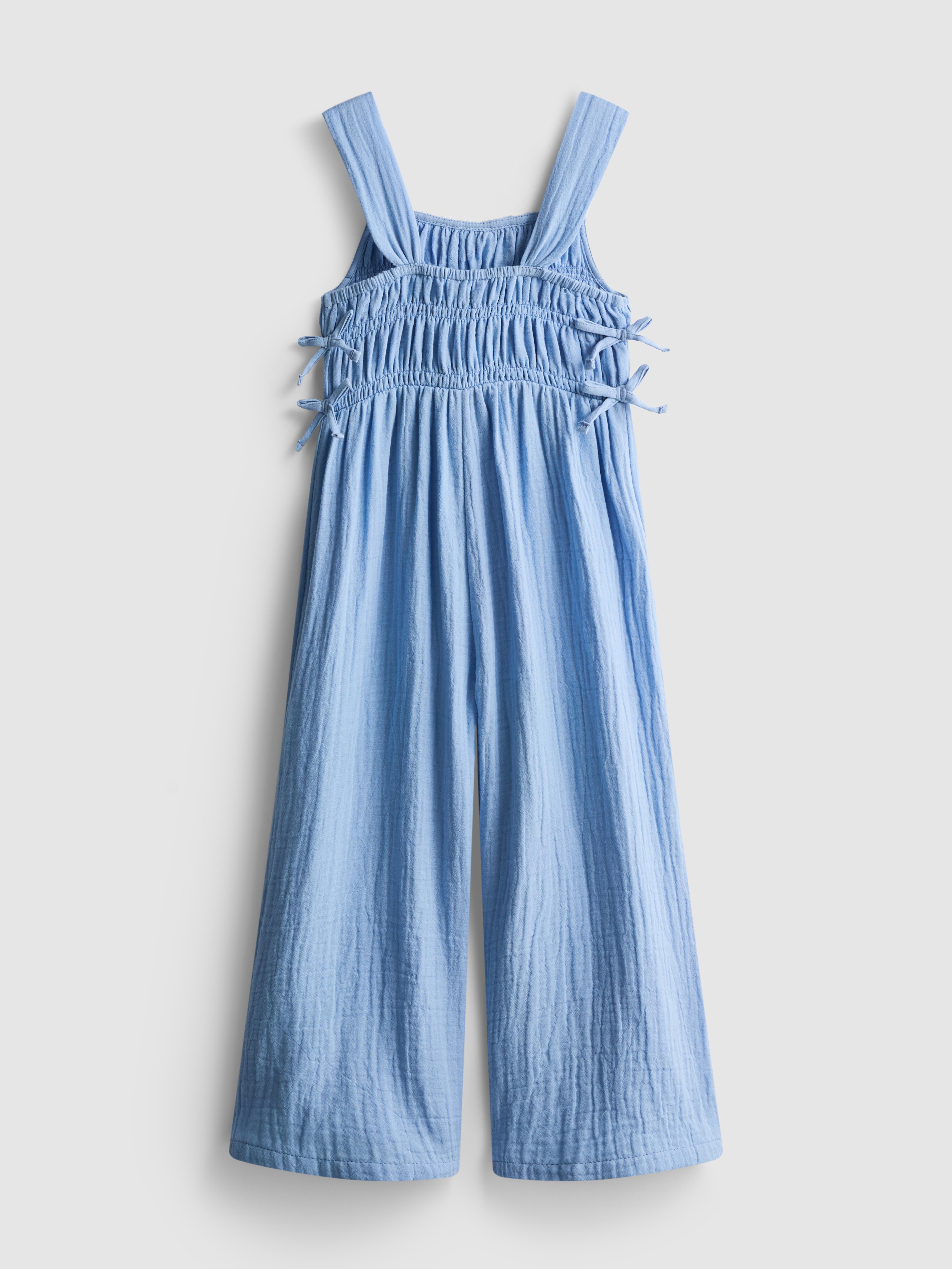 1.5-8yrs | Daisy Appliqué Sleeveless Jumpsuit
