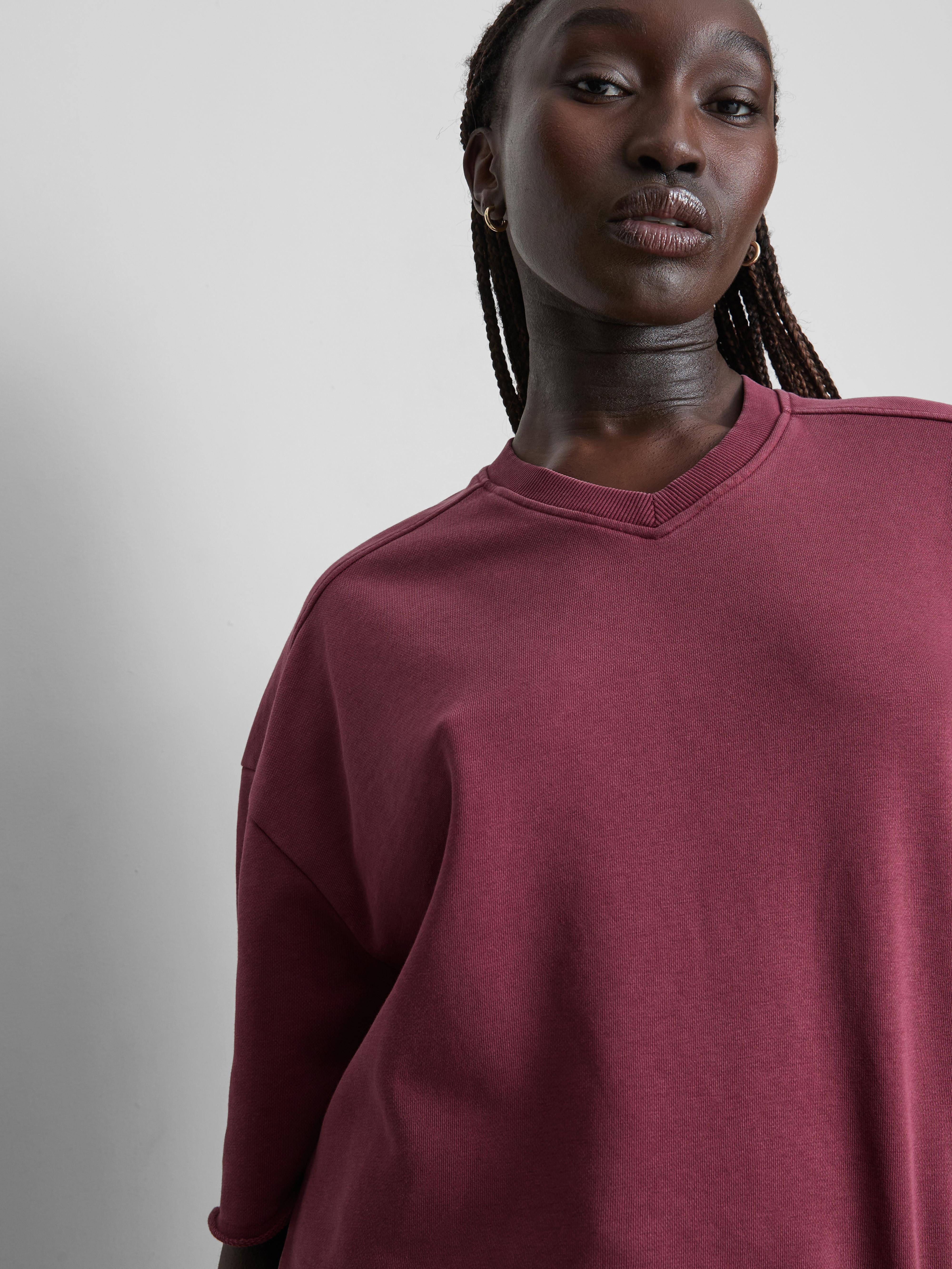 Mariotti lab | sottogiacca a spalla larga con pizzo in macramè e cotone a costina | mariotti lab – Mariotti Lab Digital Store