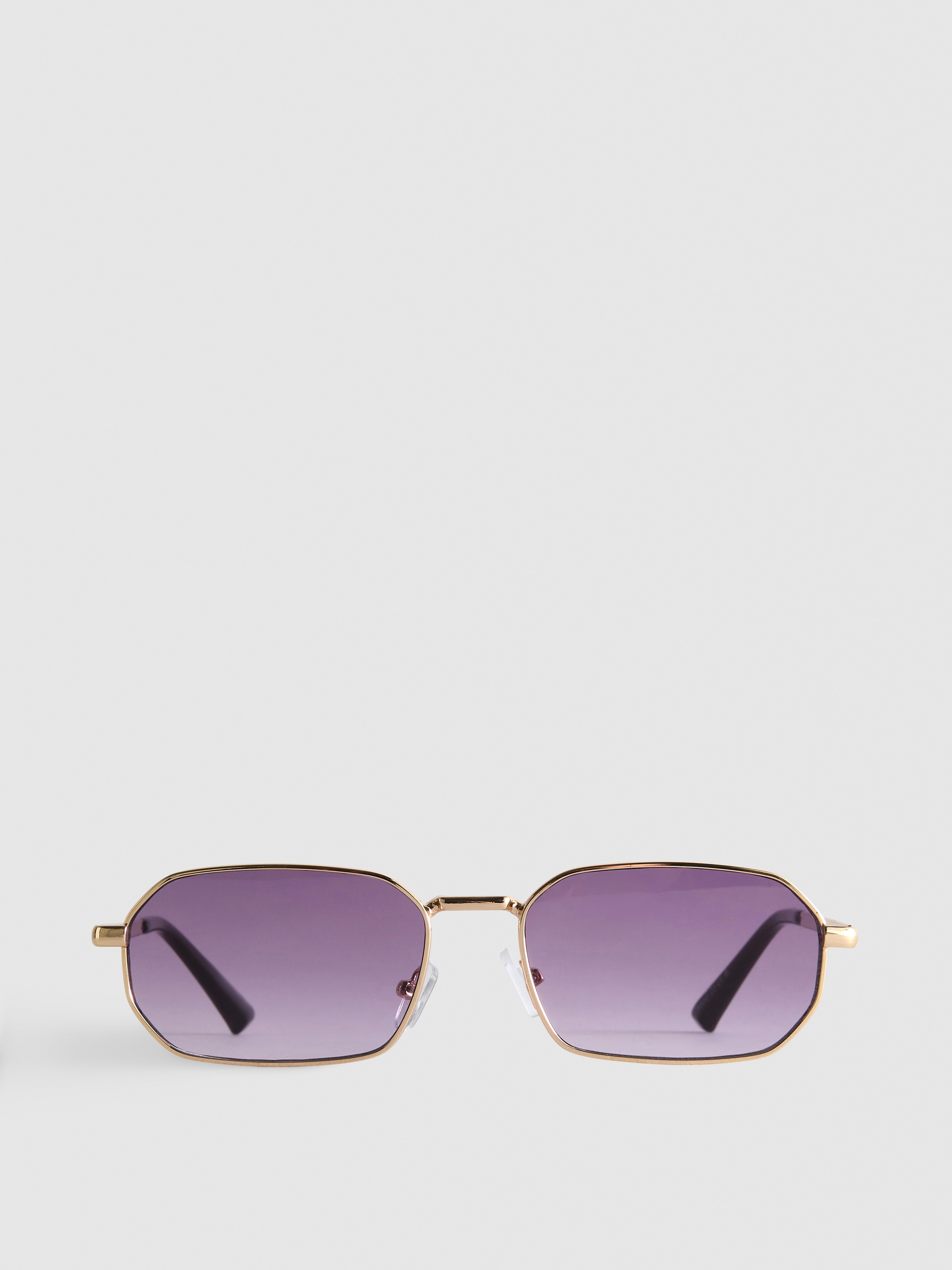 Metal Rectangle Sunglasses
