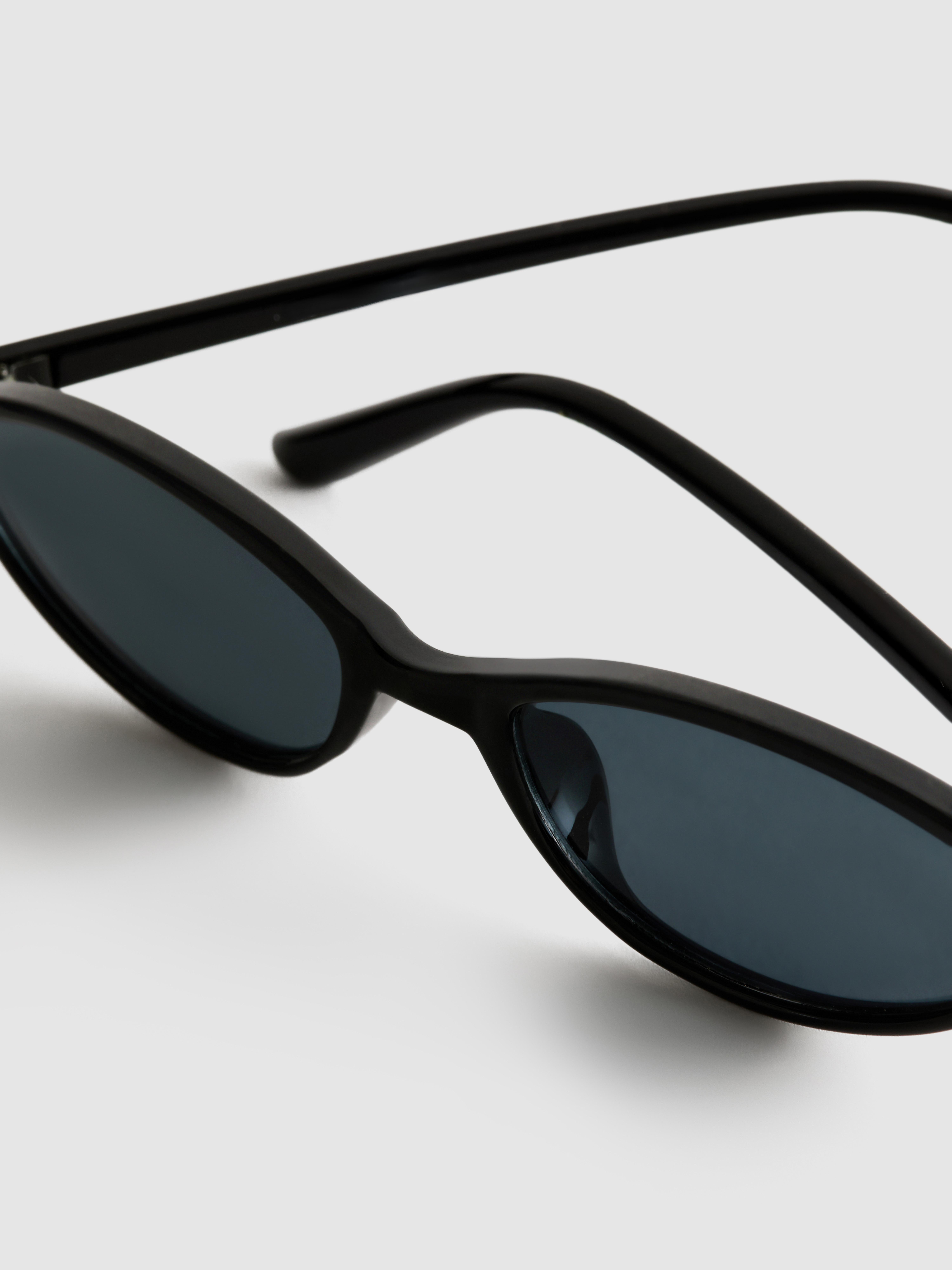 Slim Oval Sunglasses