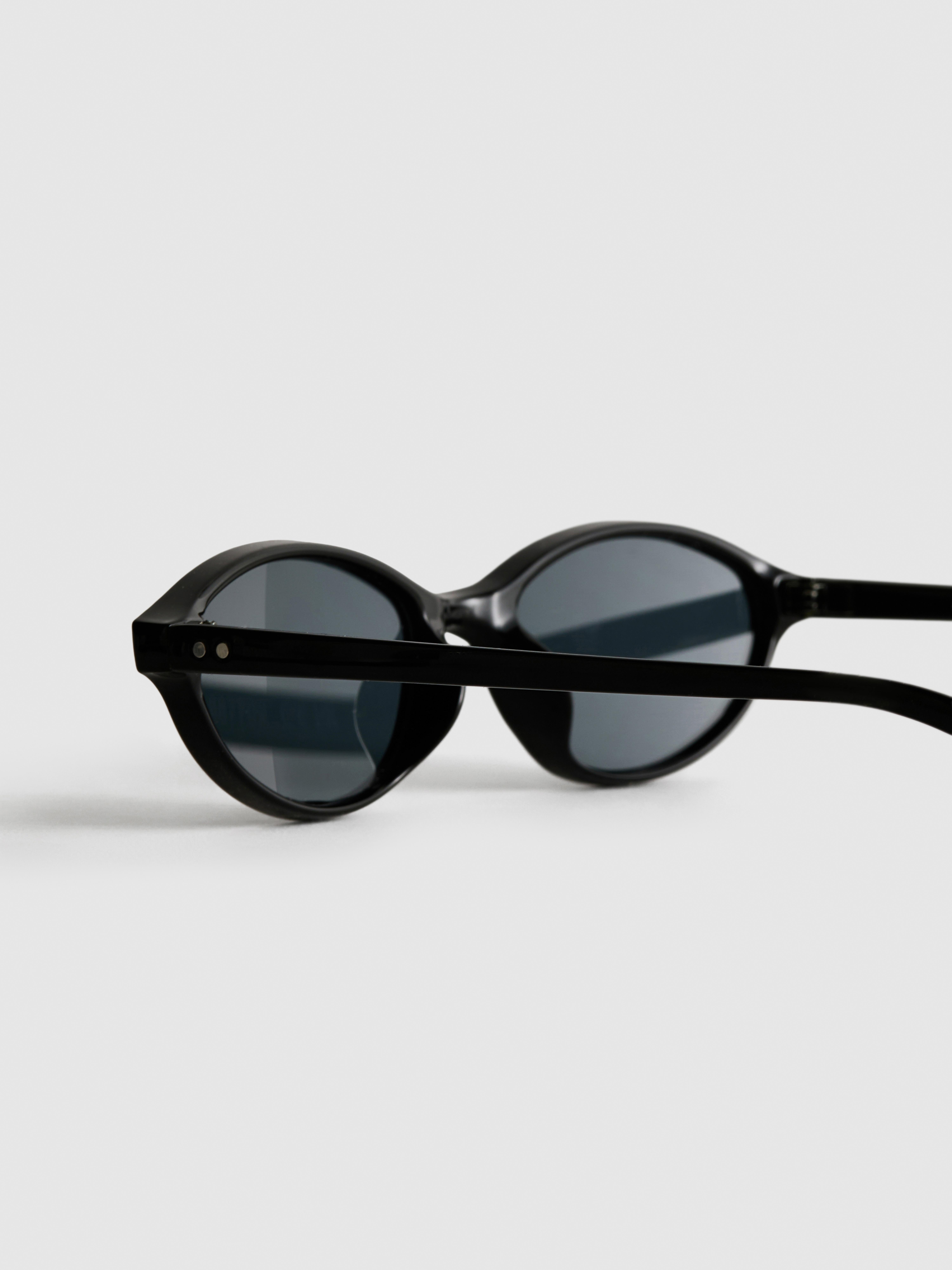 Slim Oval Sunglasses