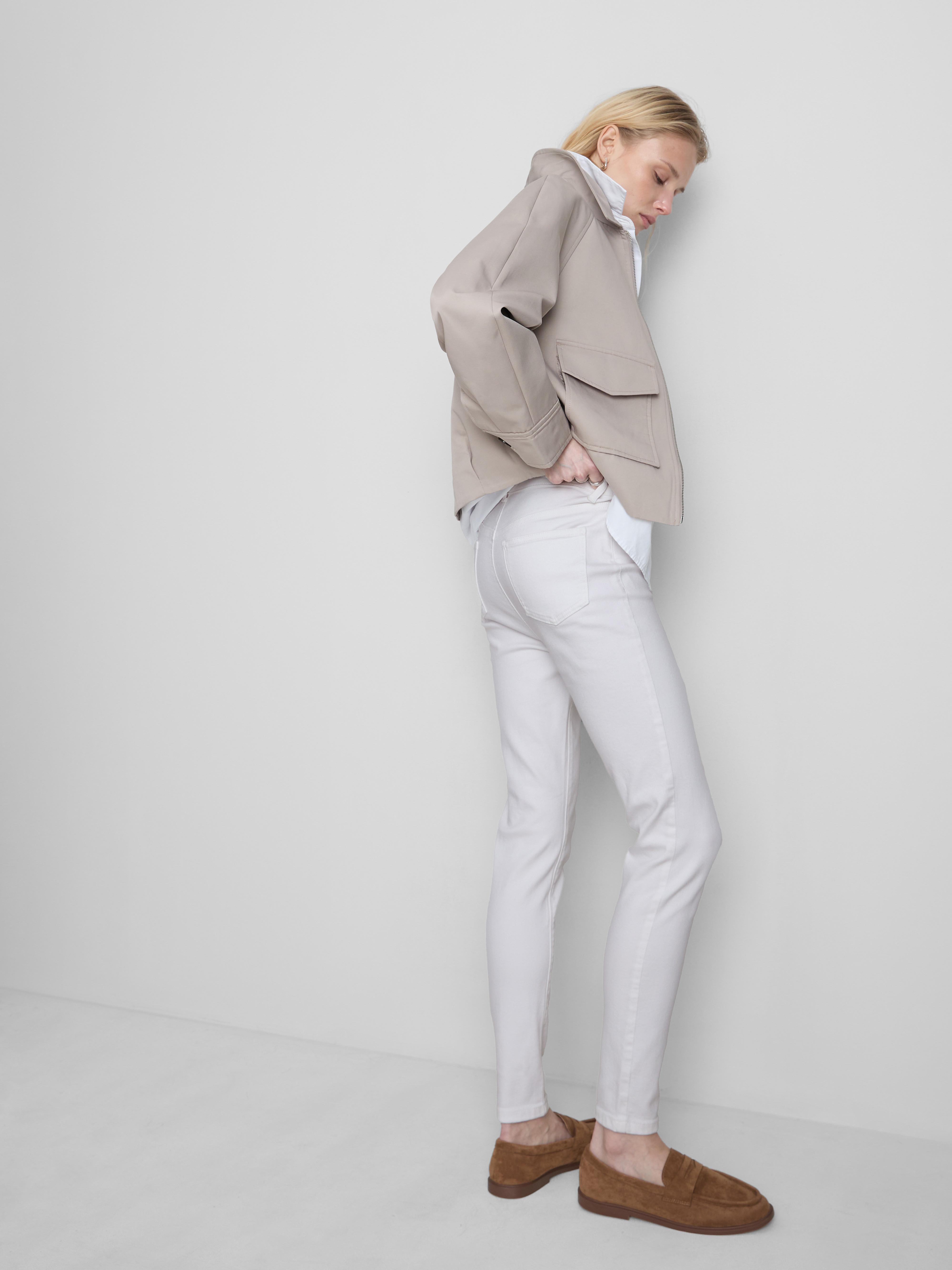 Jeans skinny a vita alta