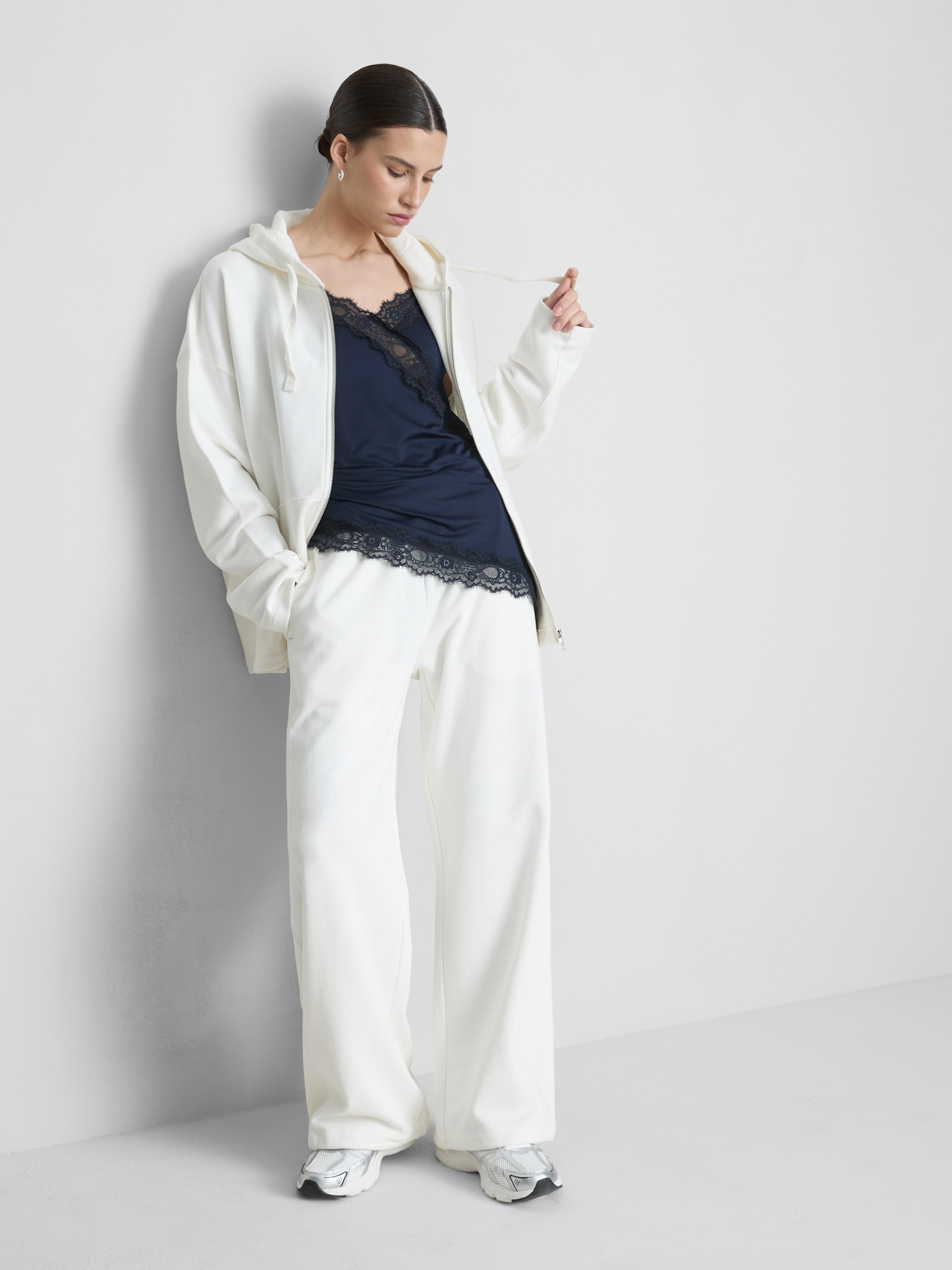 Cotton Zip-Up Hoodie