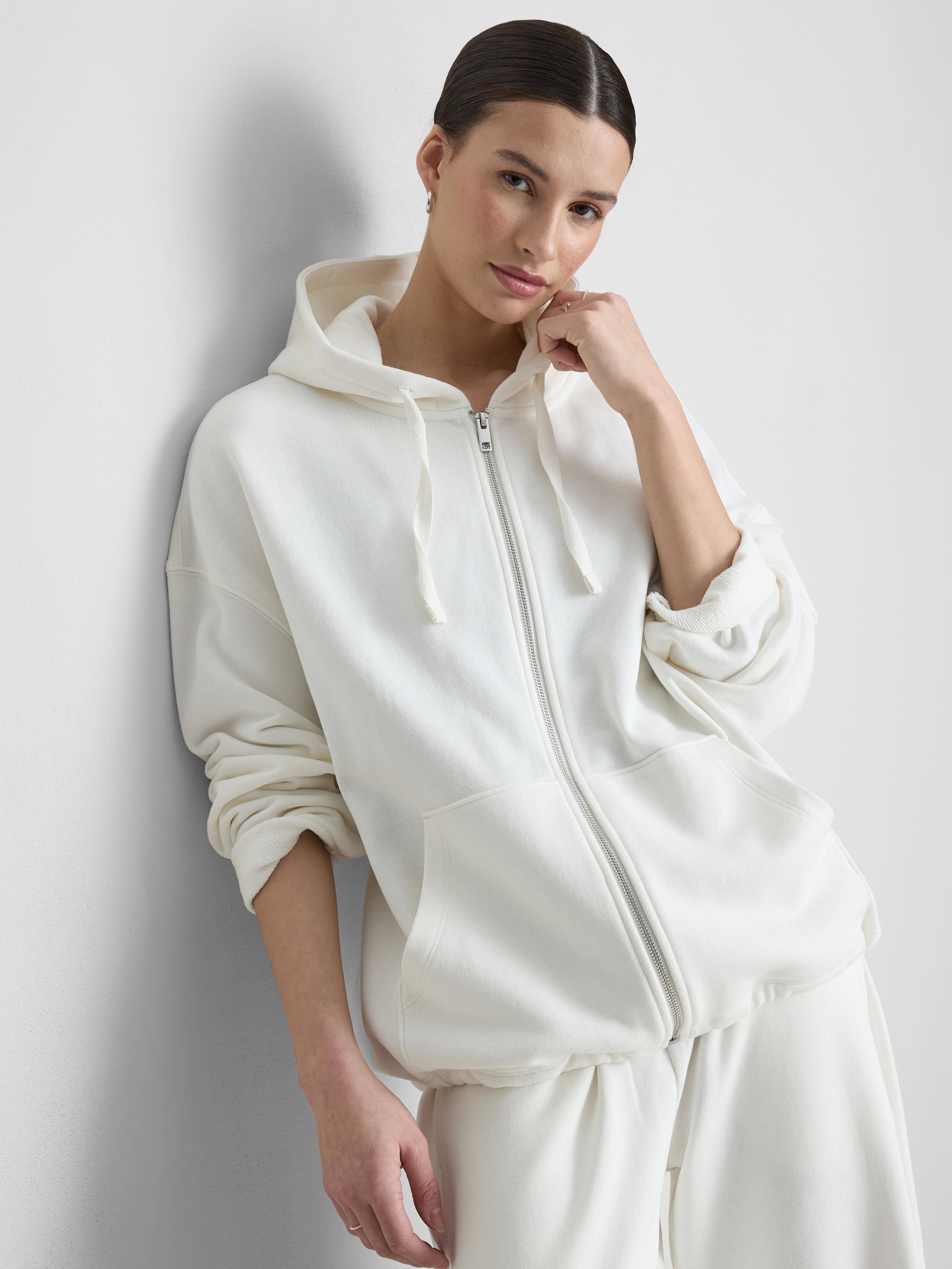 Cotton Zip-Up Hoodie