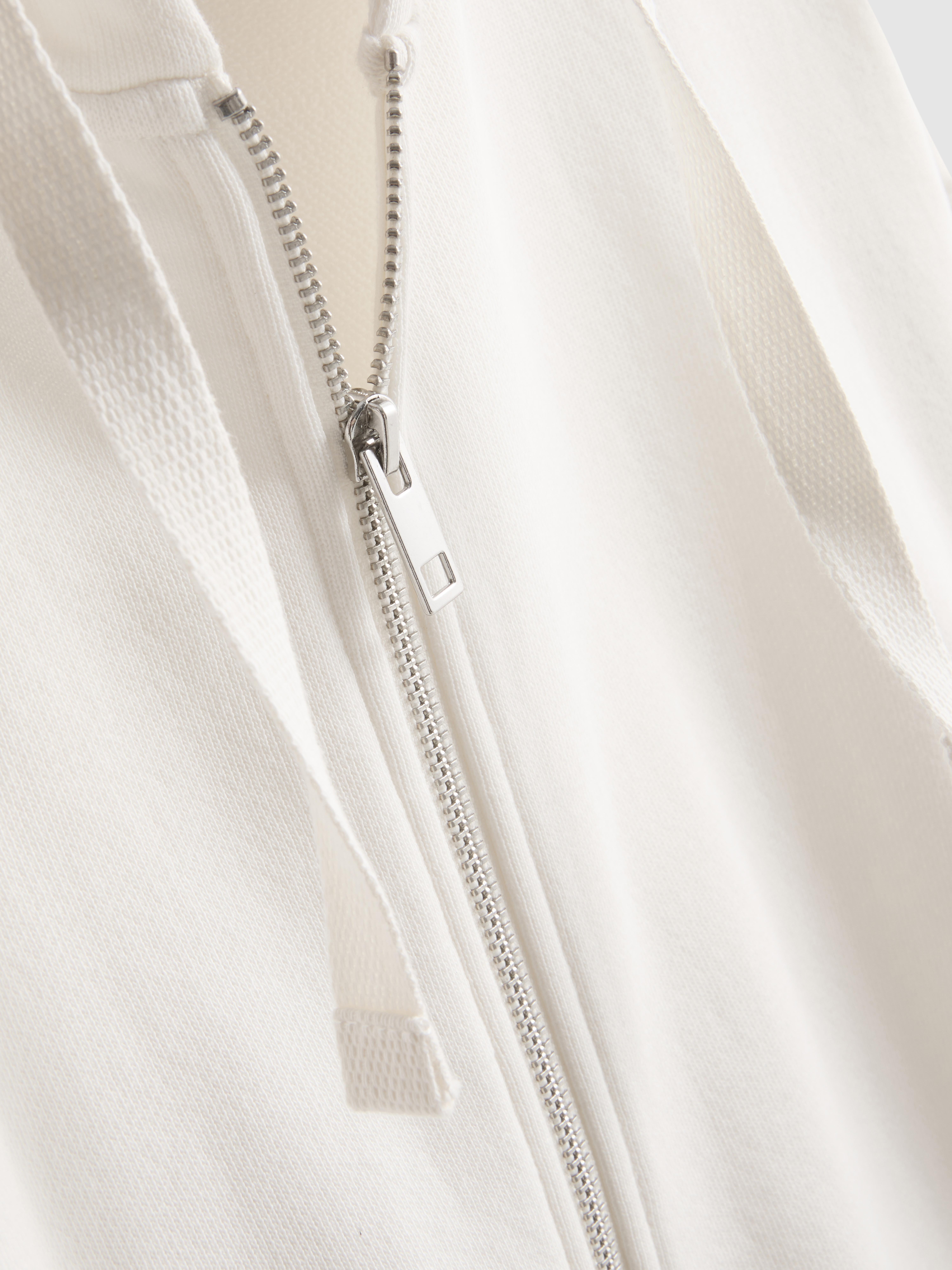 Cotton Zip-Up Hoodie
