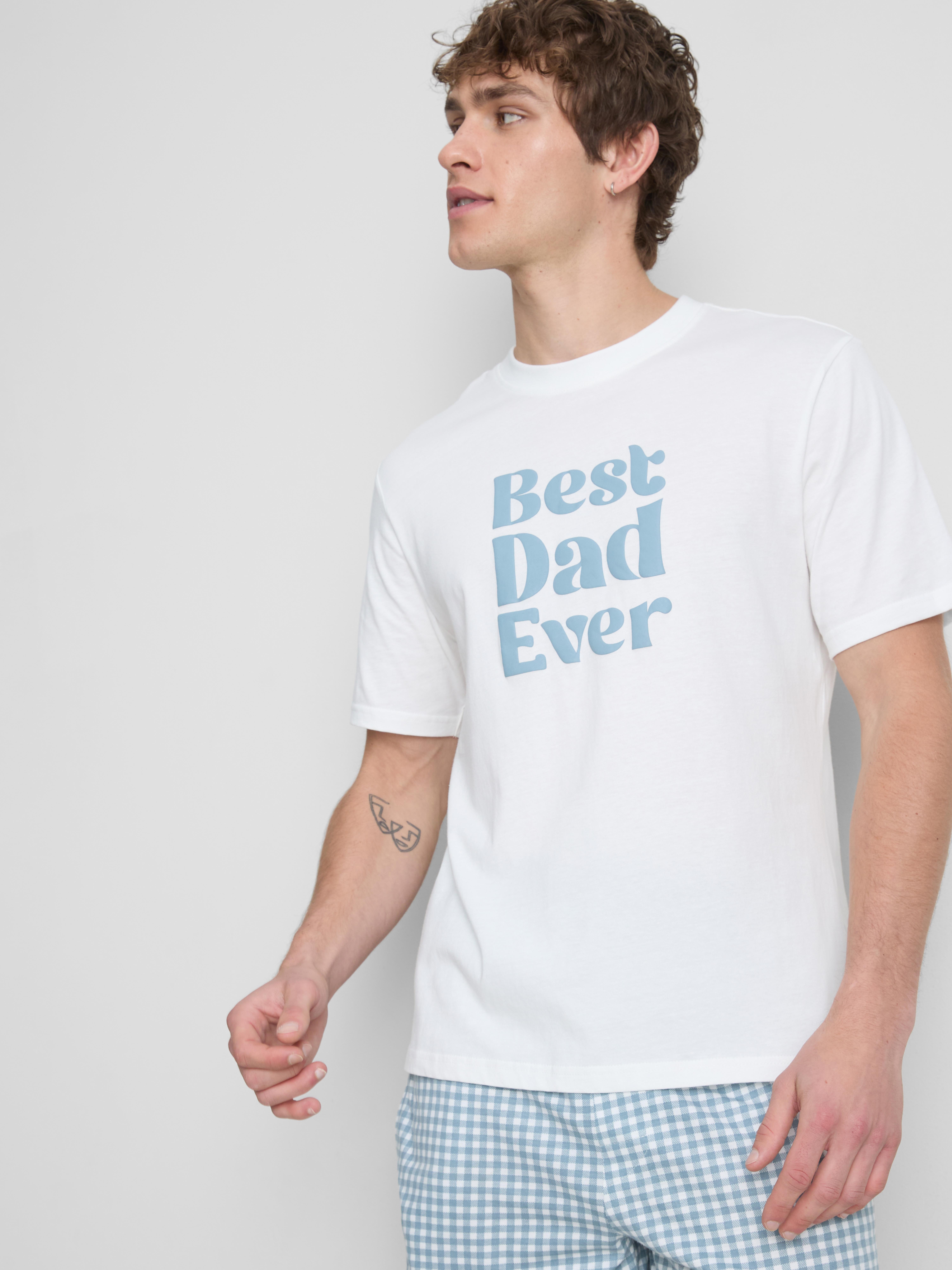 „Best Dad“ Familienschlafanzug