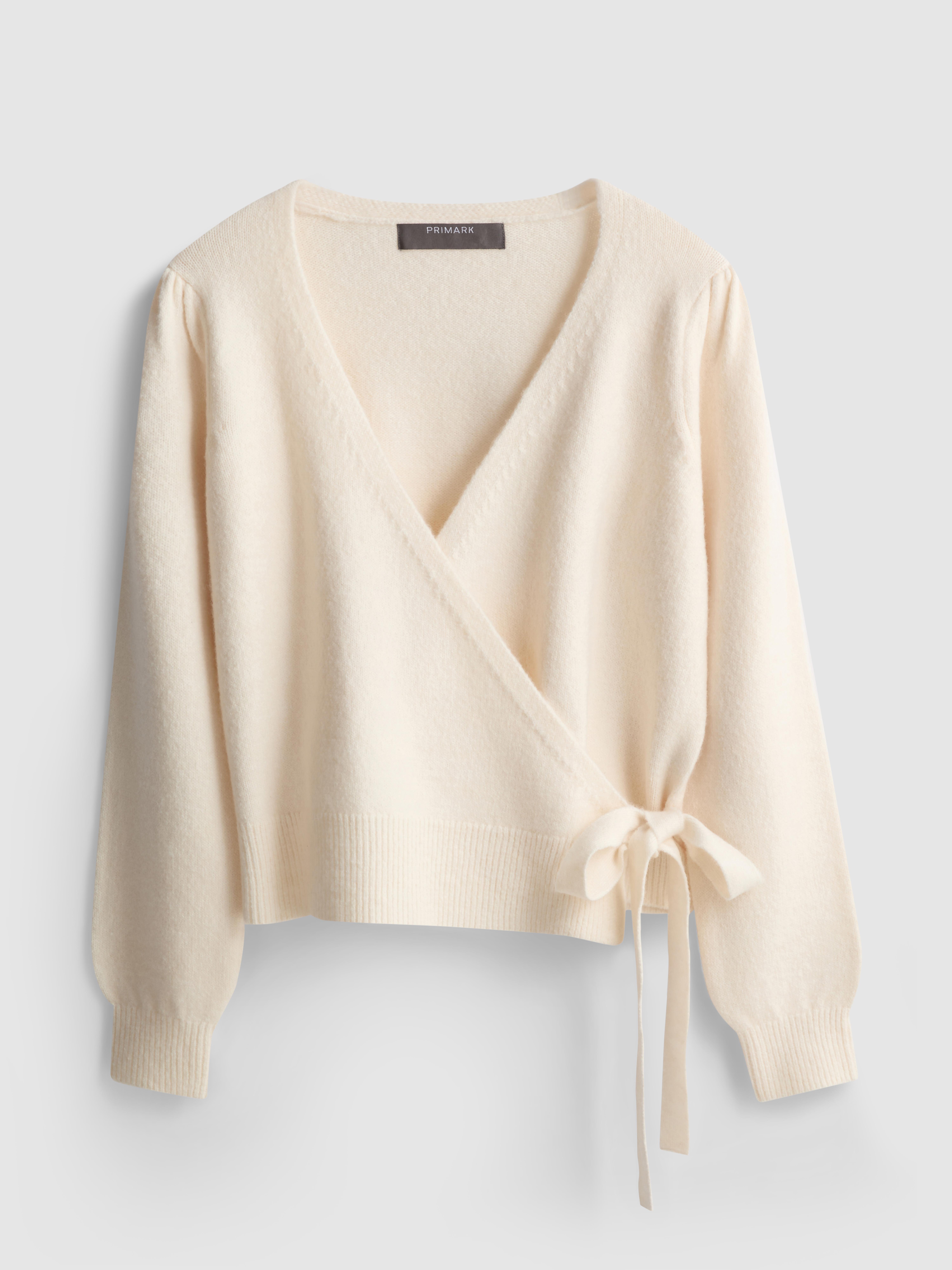 V-Neck Wrap Cardigan