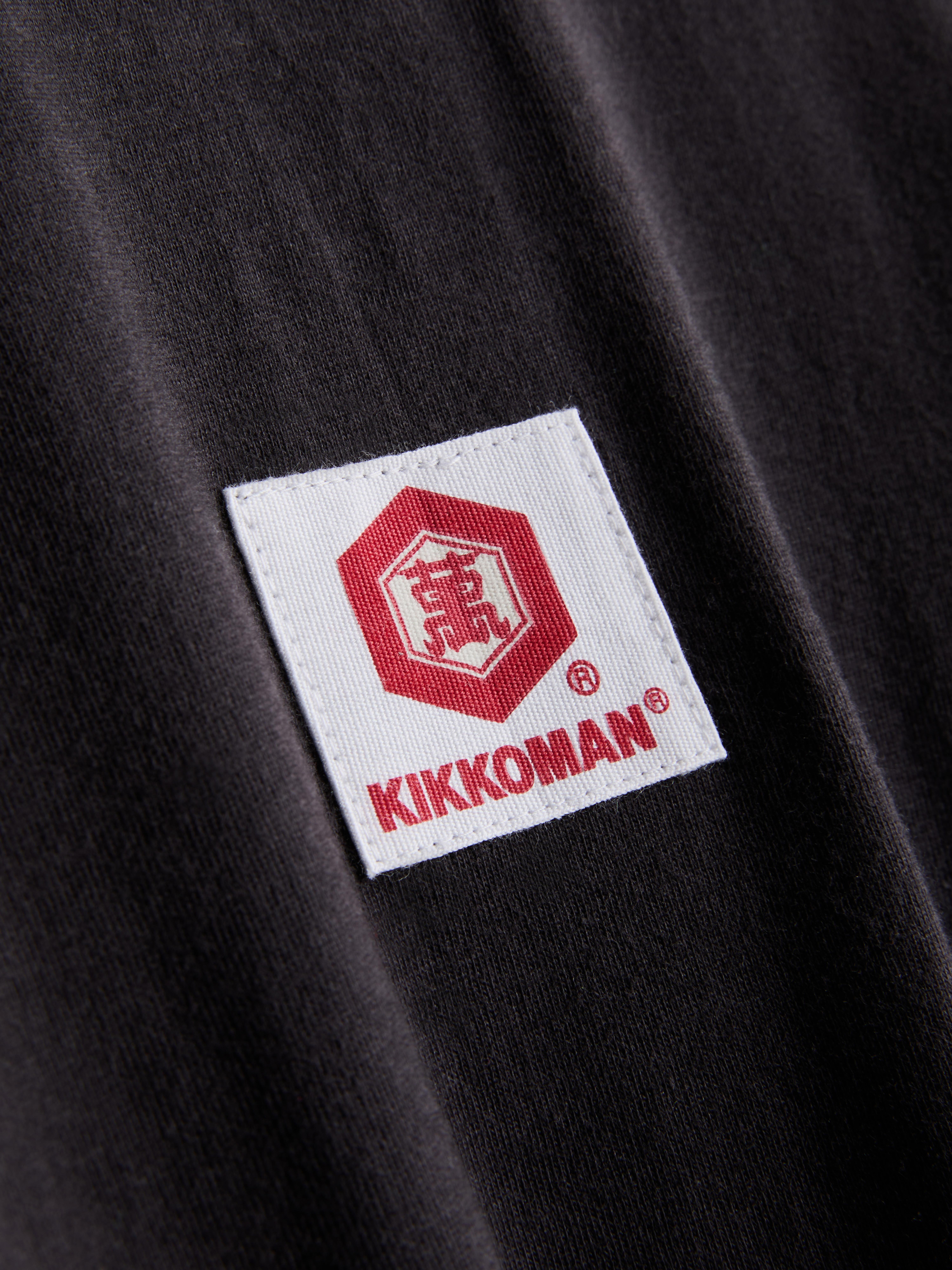 „Kikkoman“ Oversized-Nachthemd aus Baumwolle mit Grafik